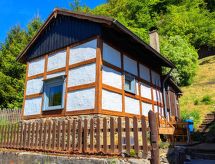 Authentisches Fachwerkhaus am Rande des Waldes