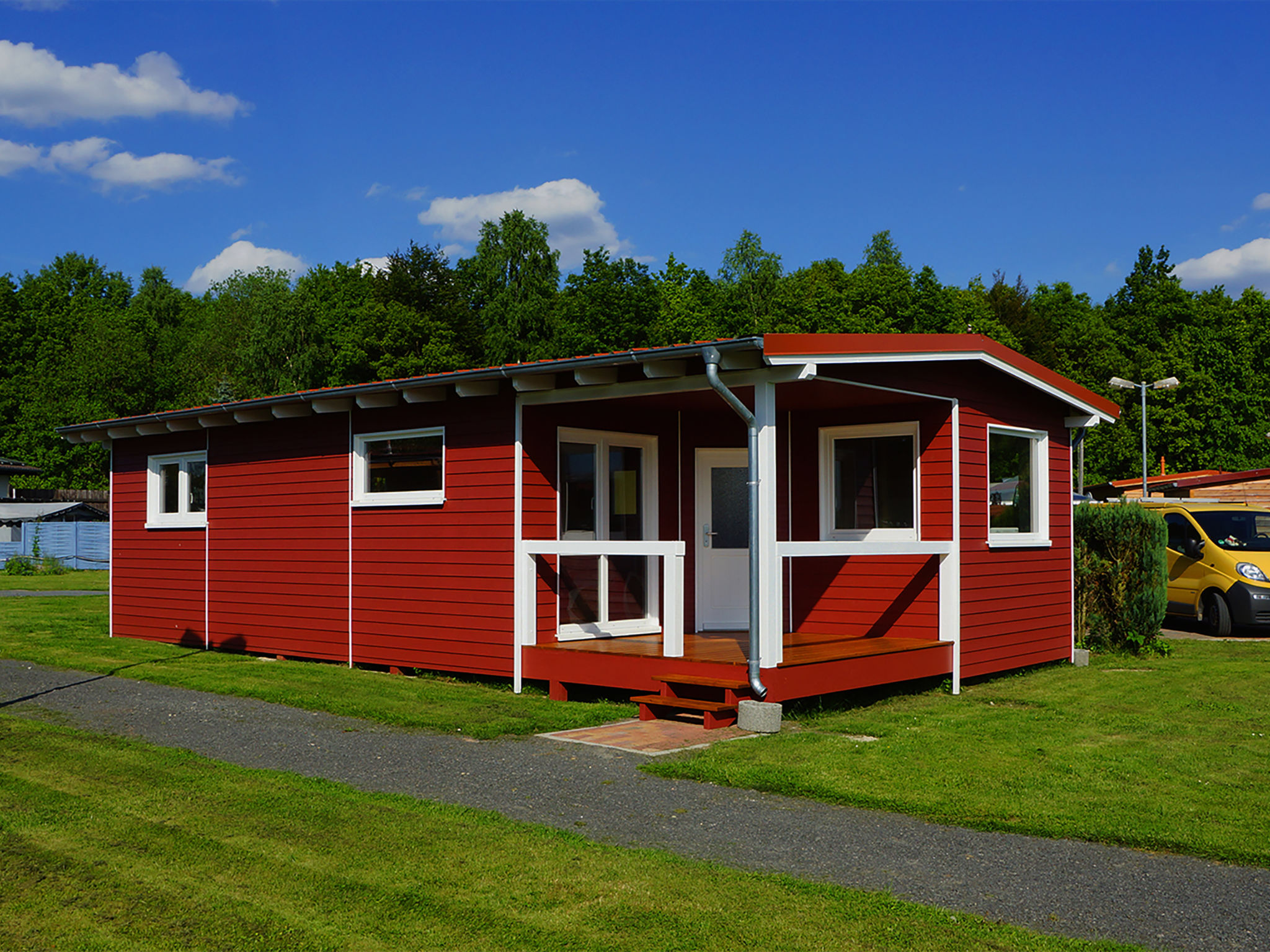 Vakantiehuis met omheinde tuin in Bad Emstal (Duitsland) 1 hond is welkom