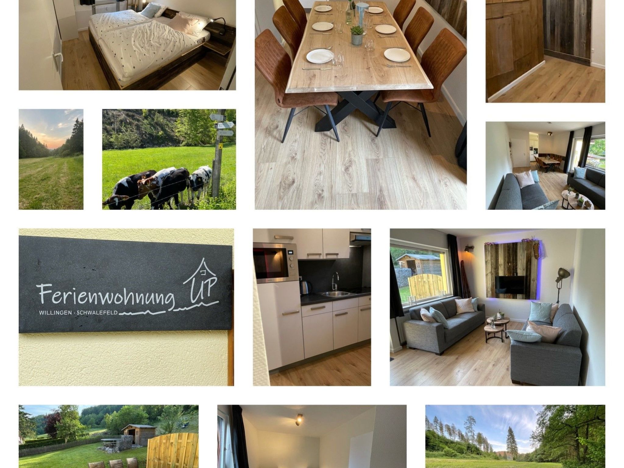 Renovierte Wohnung in Schwalefeld mit Garten, Terrasse und Grill-Image-tags.info