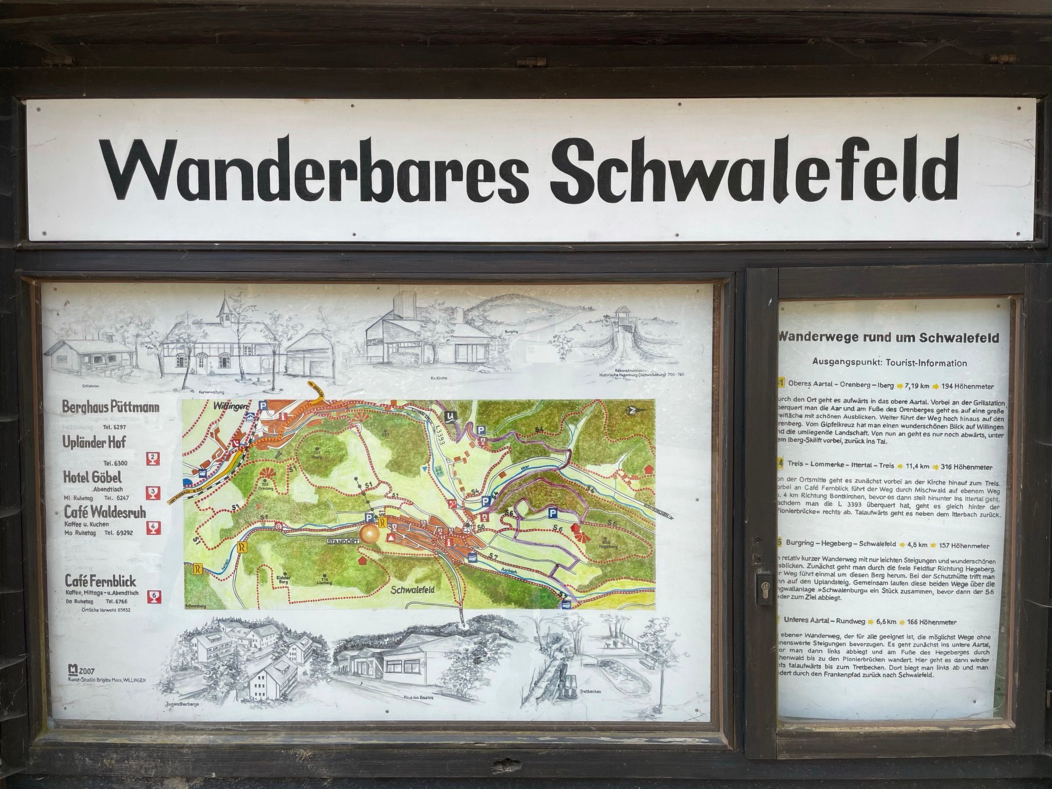 Renovierte Wohnung in Schwalefeld mit Garten, Terrasse und Grill-Image-tags.info