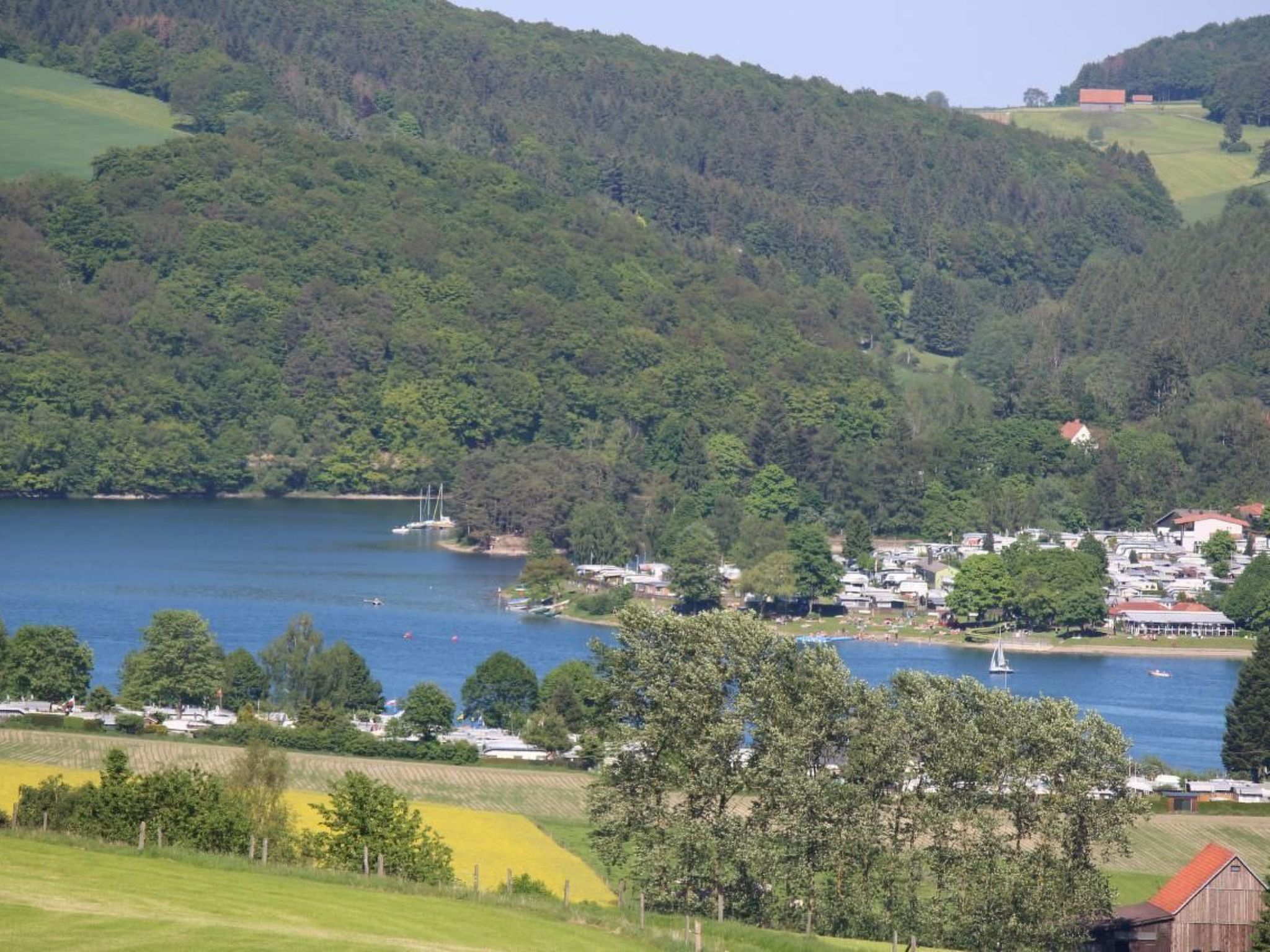 Wohnung in Heringhausen mit Grill-Drinnen