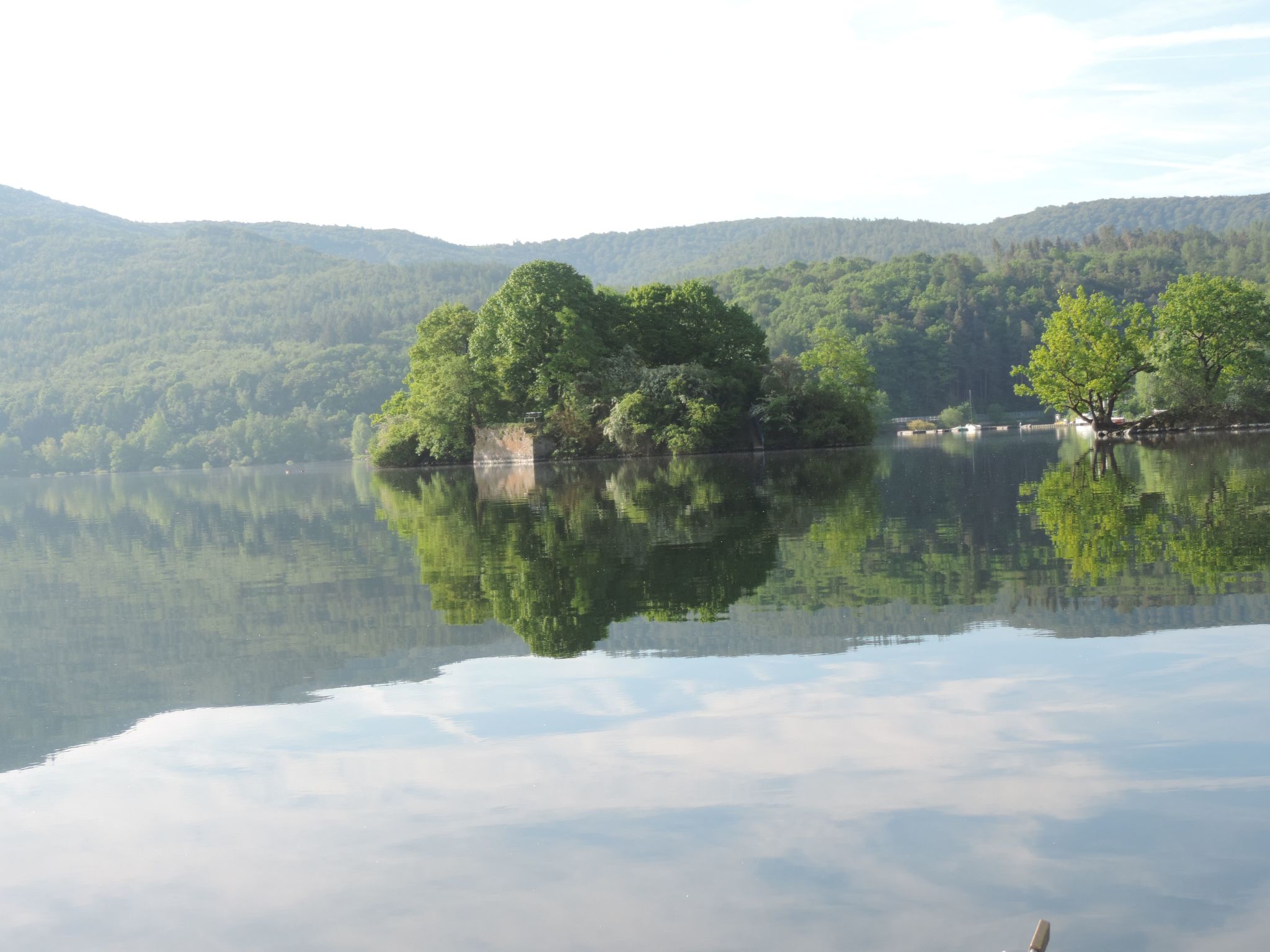Gartenblick in Vöhl-Basdorf-Inside