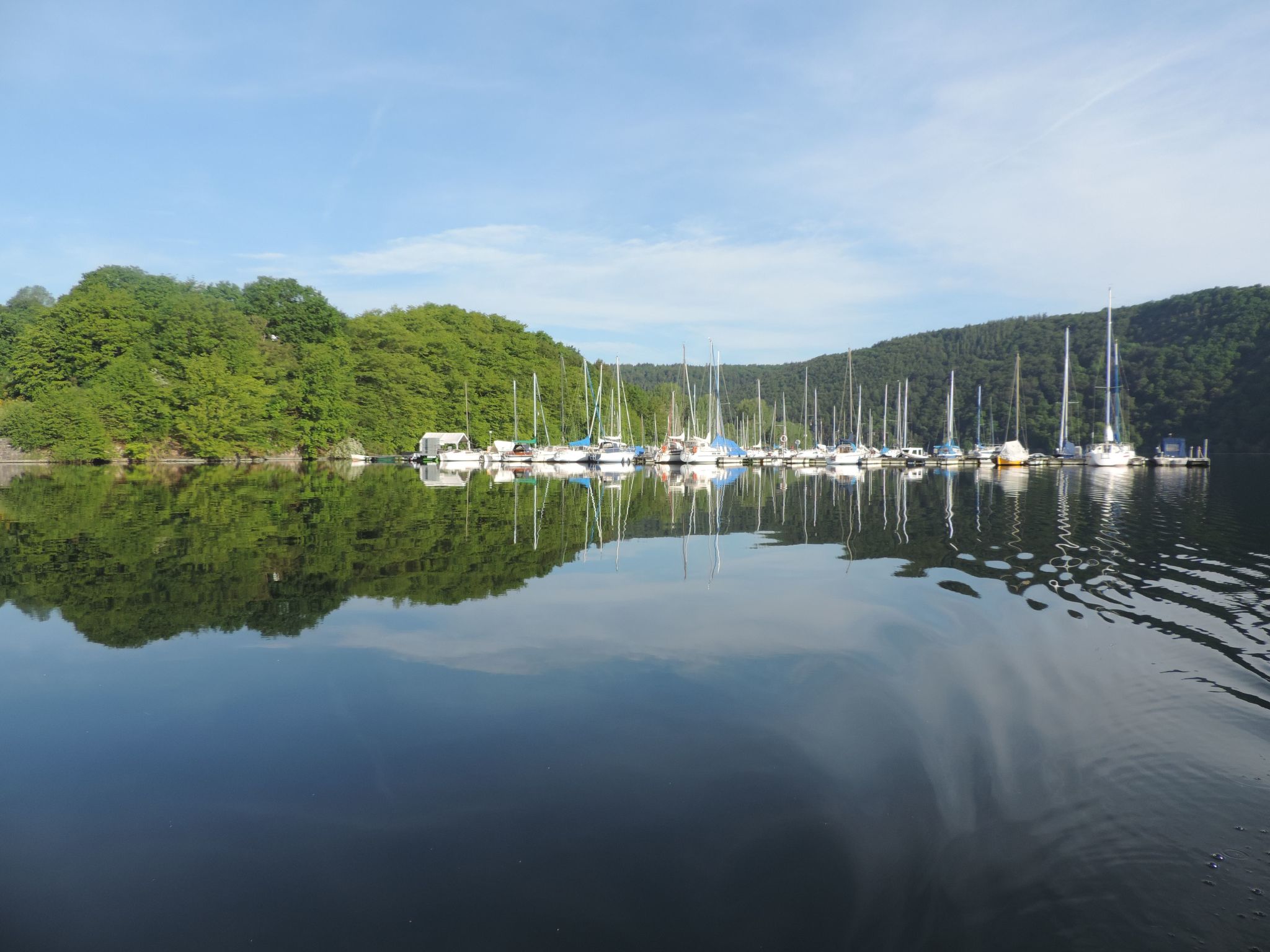 Gartenblick in Vöhl-Basdorf-Inside