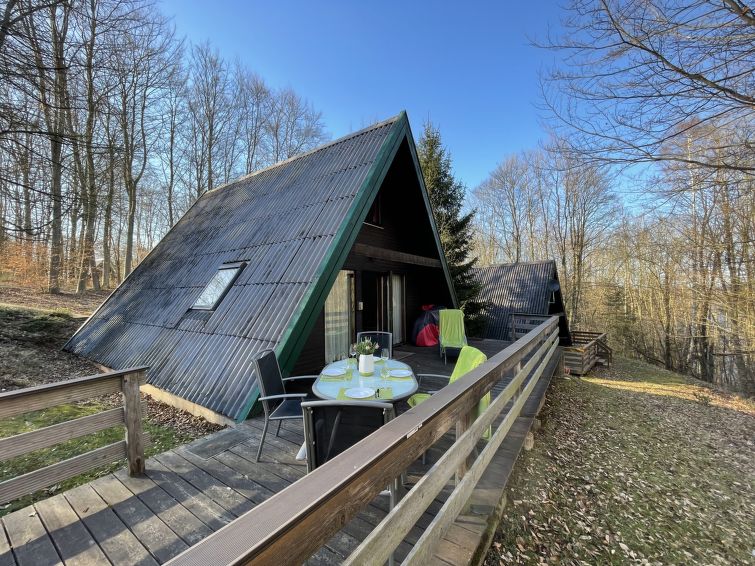Vakantiehuis Waldglück: nabij golfbaan in Bad Arolsen in Bad Arolsen
