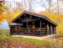 Houten chalet Wald Eck op 400 meter van het Twistesee-strand - thumbnail 1