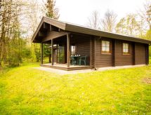 Knus houten huis Geli bij het Twistesee-strand in Bad Arolsen - thumbnail 1