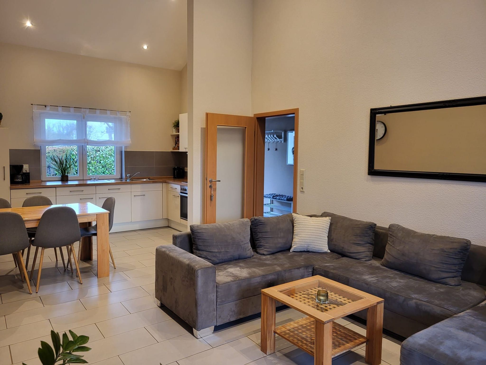 für sieben Personen