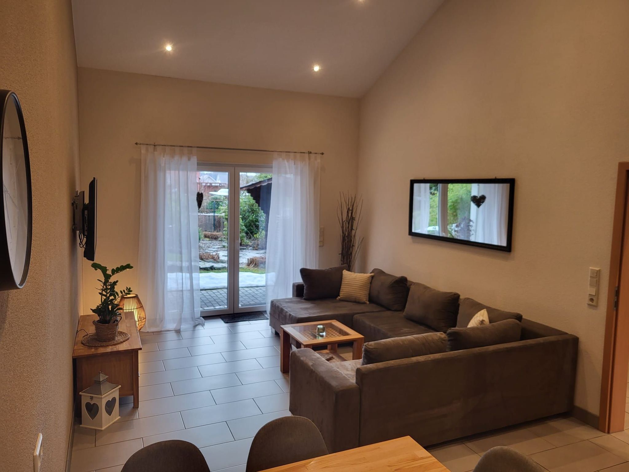 Für sieben Personen-Drinnen