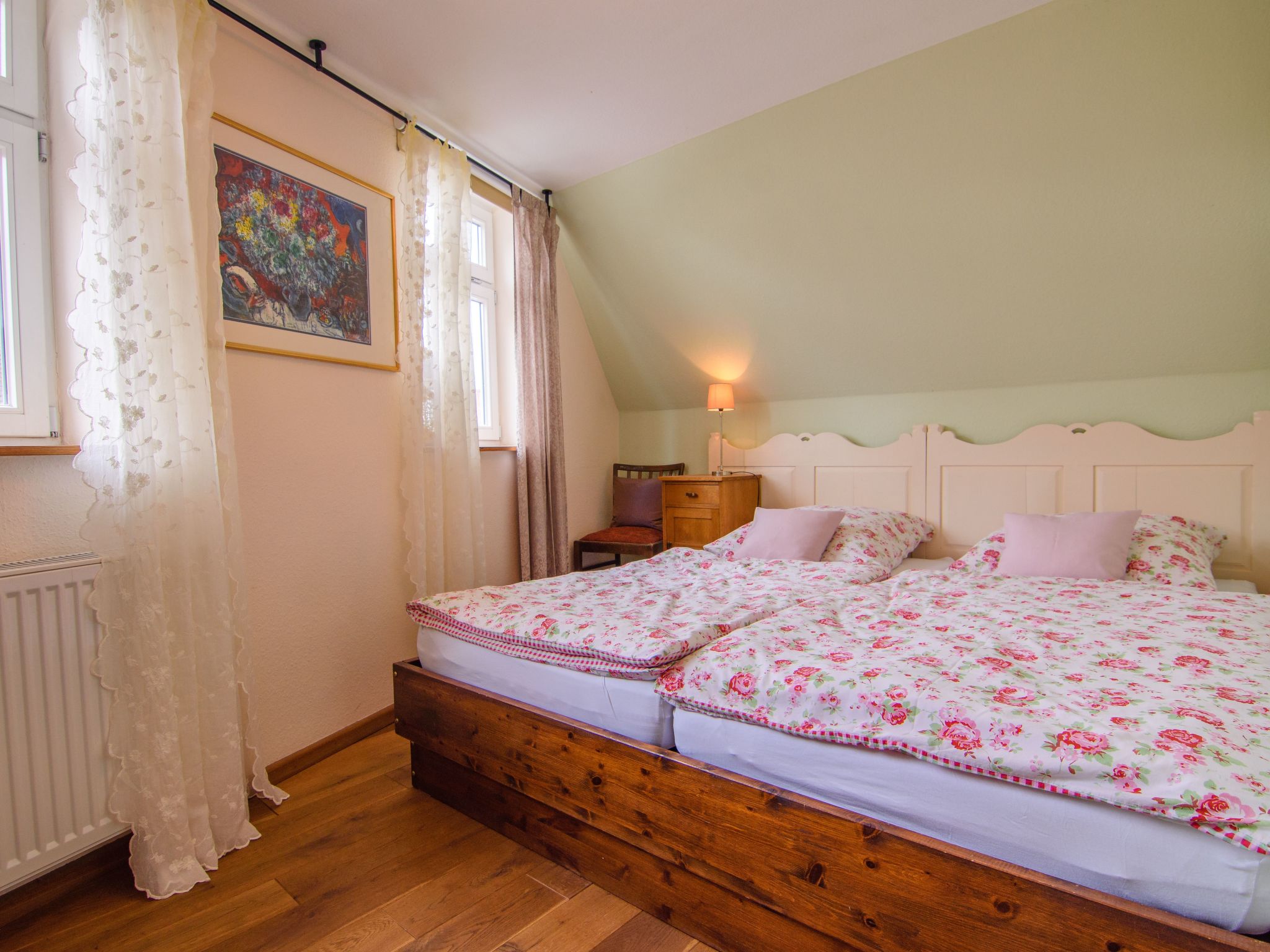 Gemütliche Wohnung in Bracht mit Garten