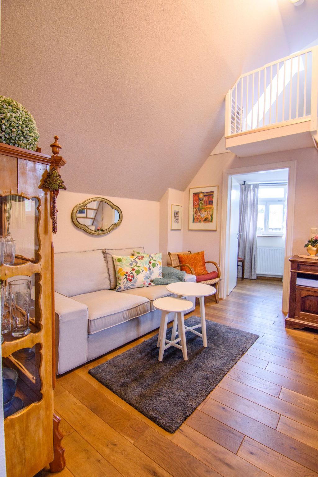 Gemütliche Wohnung in Bracht mit Garten-Inside