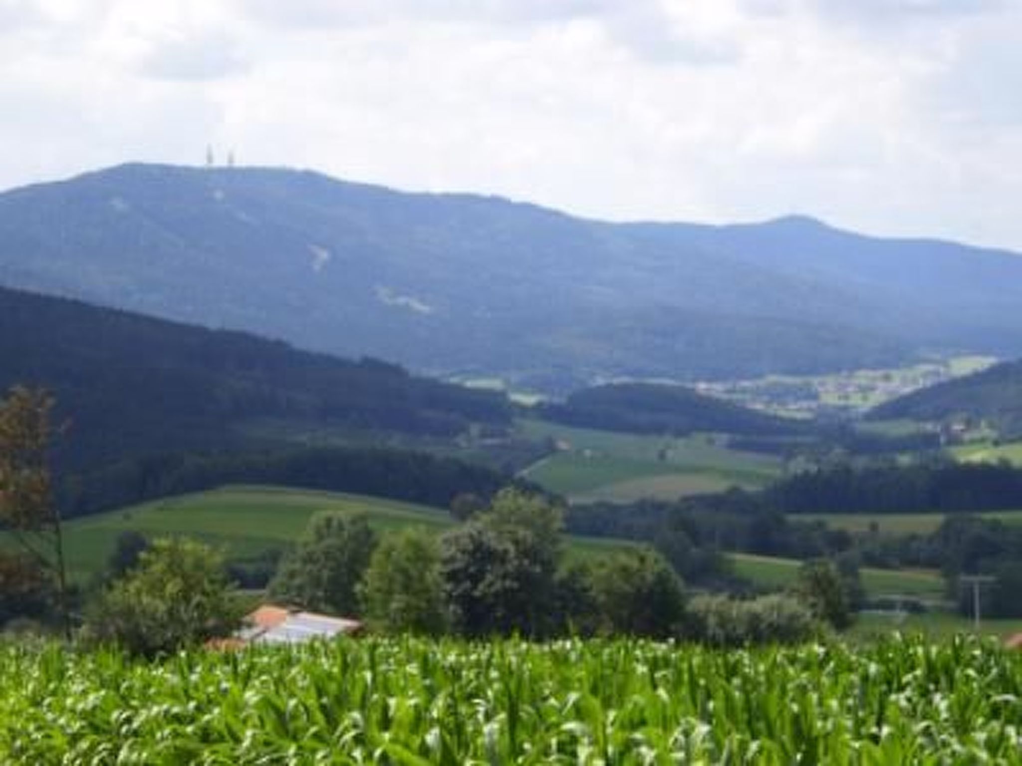 Geräumiges Ferienhaus mit Garten in Rittsteig - Outside