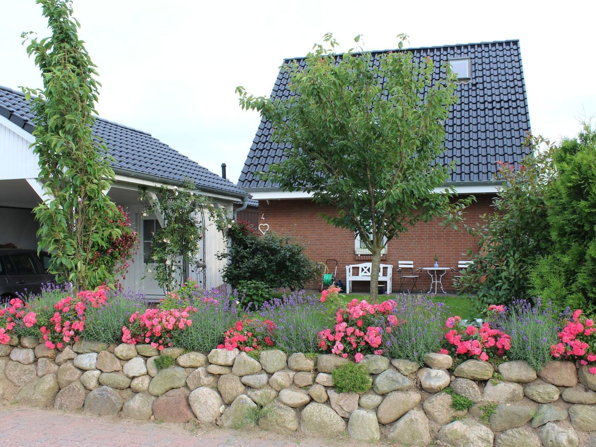 Ferienhaus mit umzäuntem Garten in Neukirchen (Deutschland) und 1 Hund erlaubt