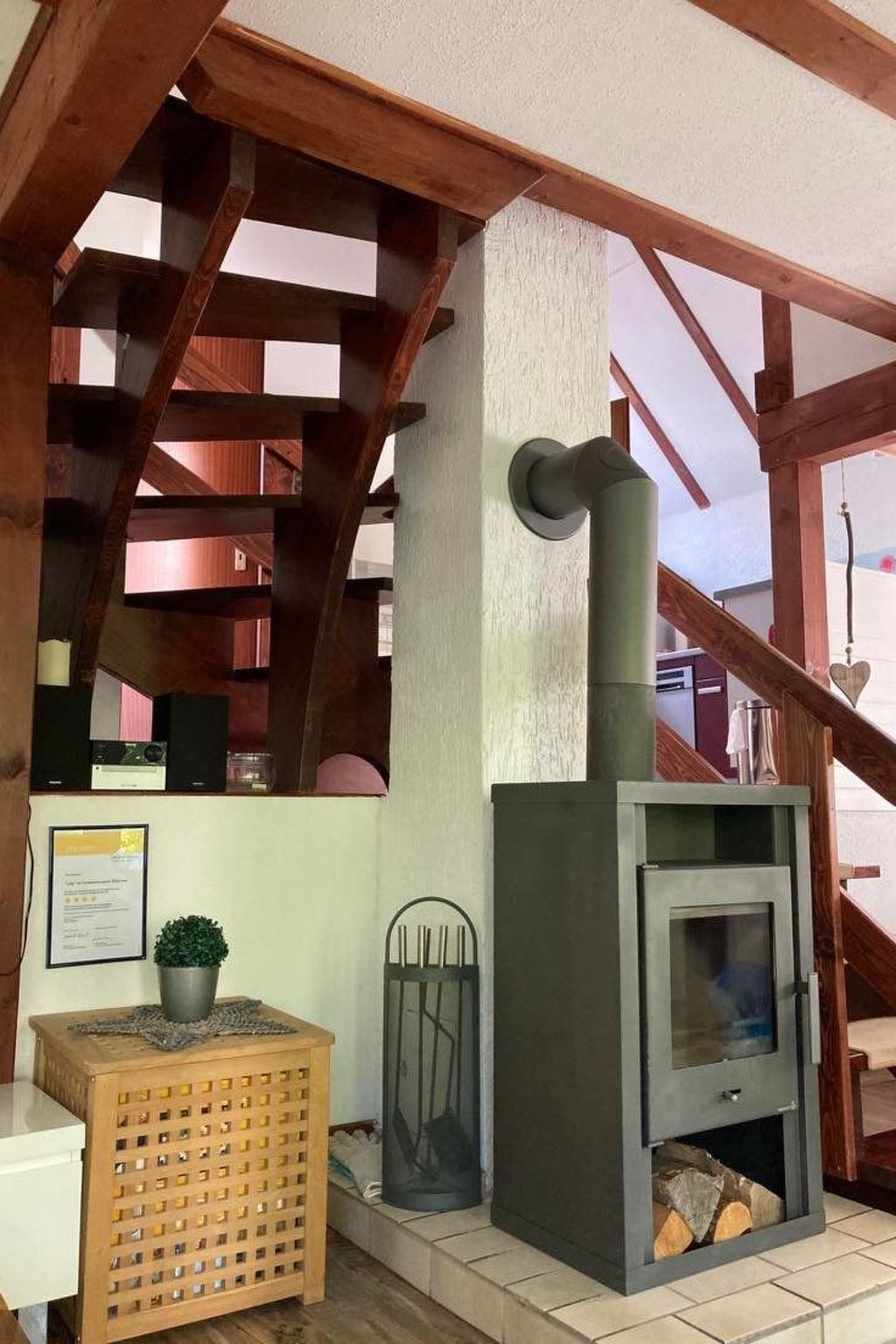 Idyllisches Ferienhaus mit Balkon und Garten-Binnen