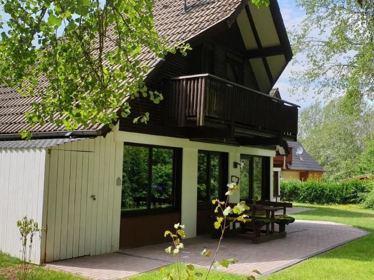 Vrijstaand vakantiehuis Waldhaus57 aan de Silbersee in Frielendorf in Frielendorf