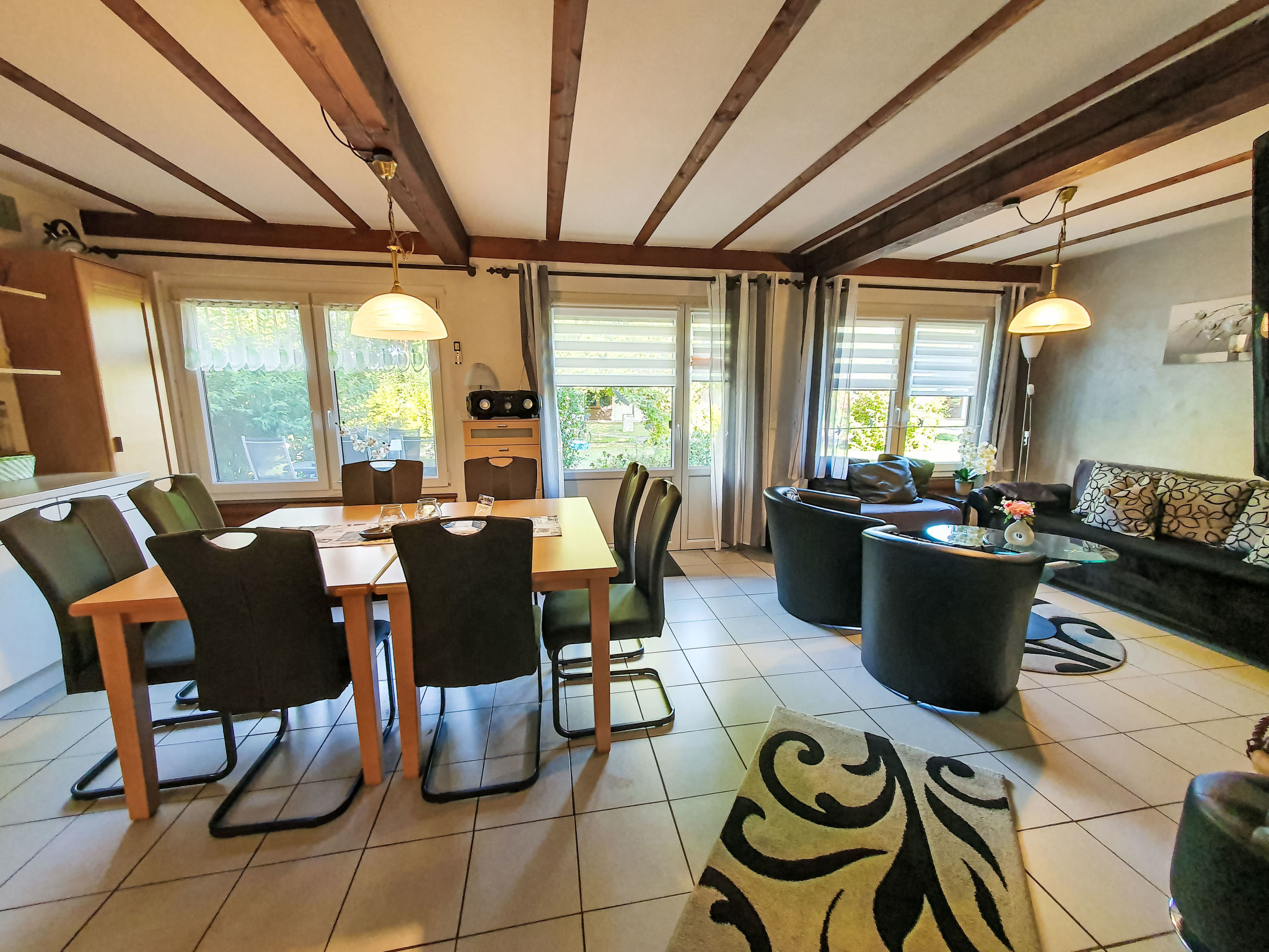 Ferienhaus Bussard - Binnen