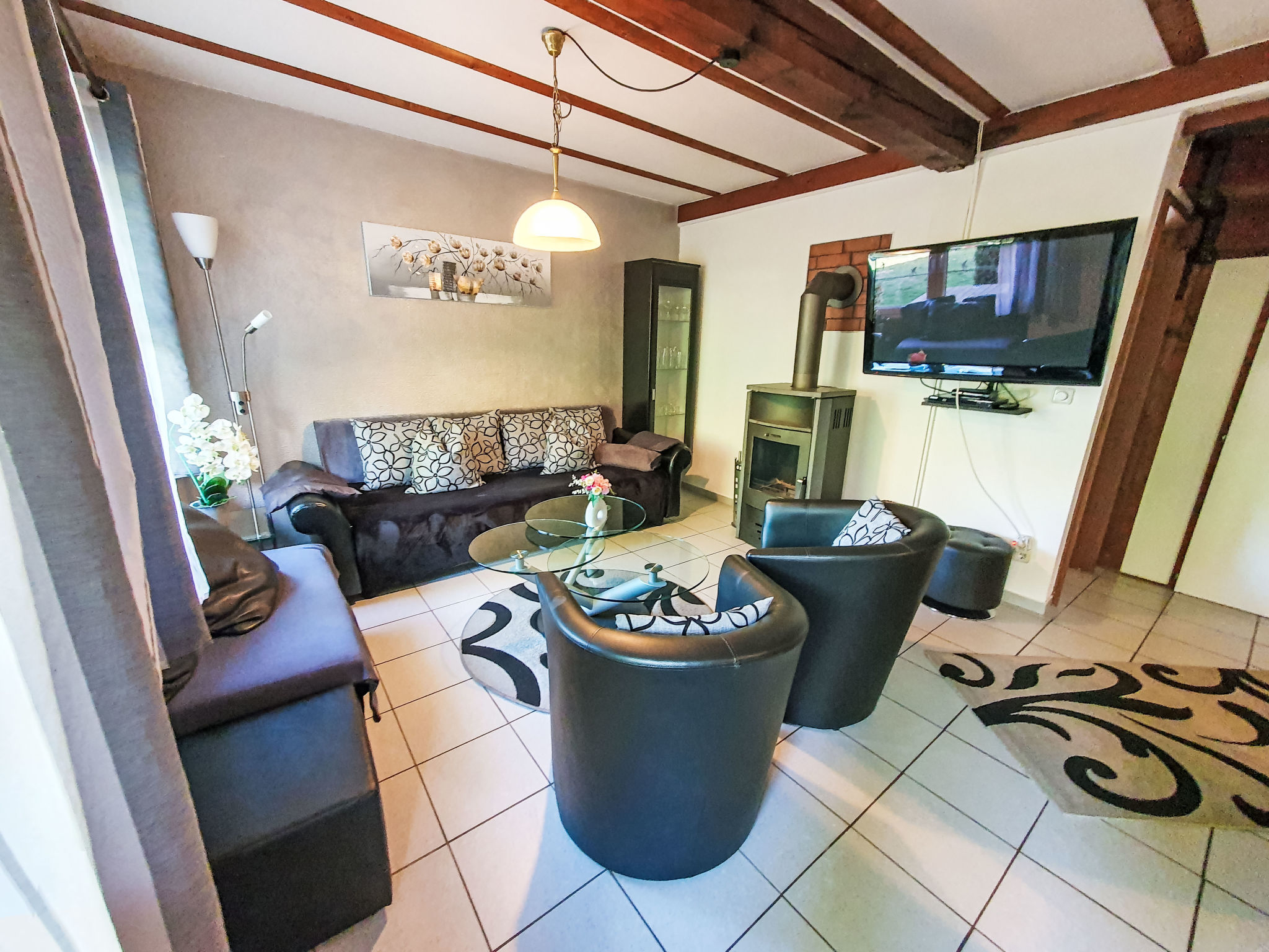 Ferienhaus Bussard - Binnen