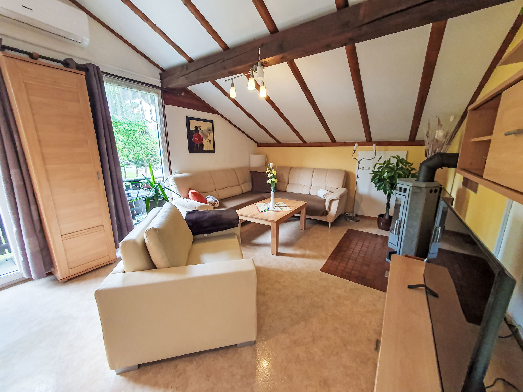 Ferienhaus Bussard - Binnen