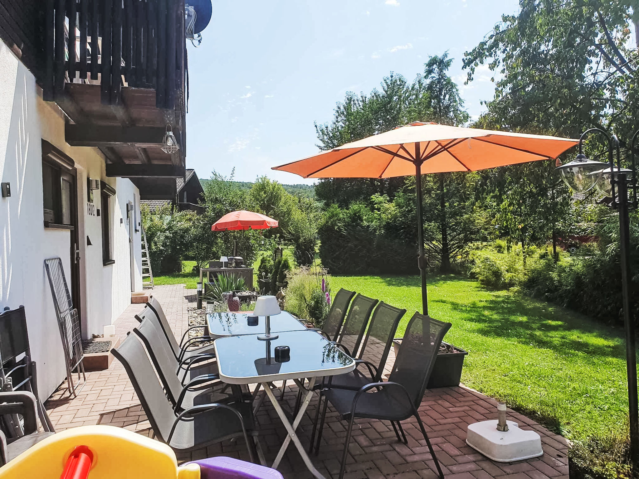 Ferienhaus Bussard - Buiten