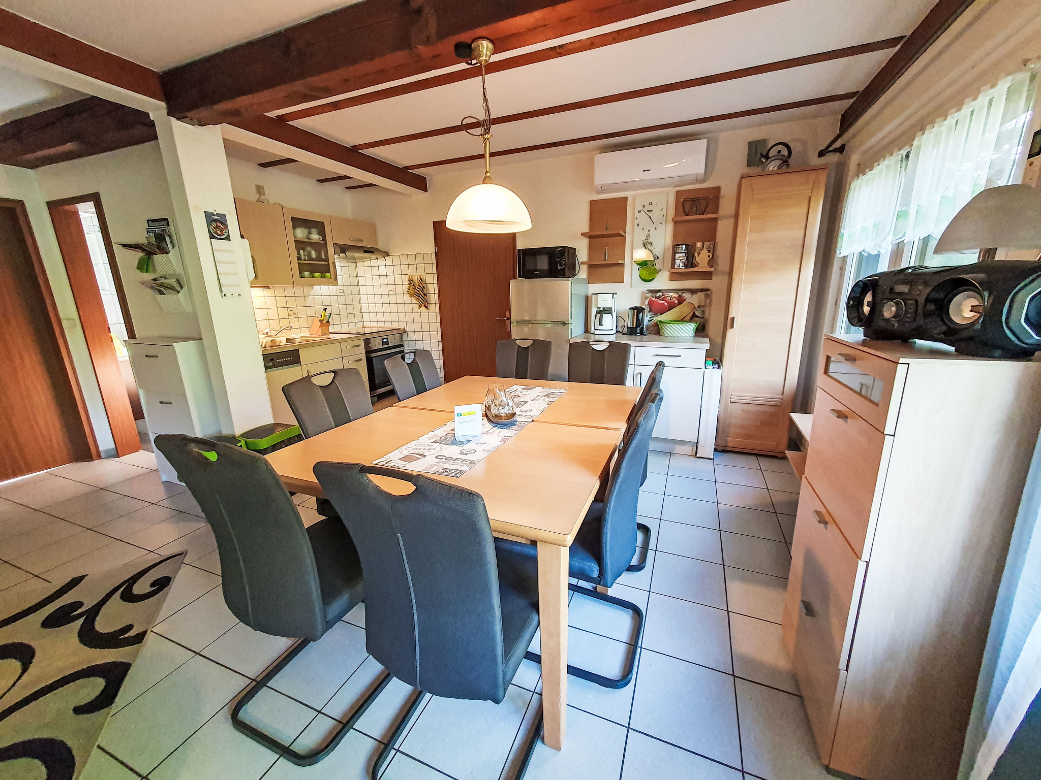 Ferienhaus Bussard - Binnen