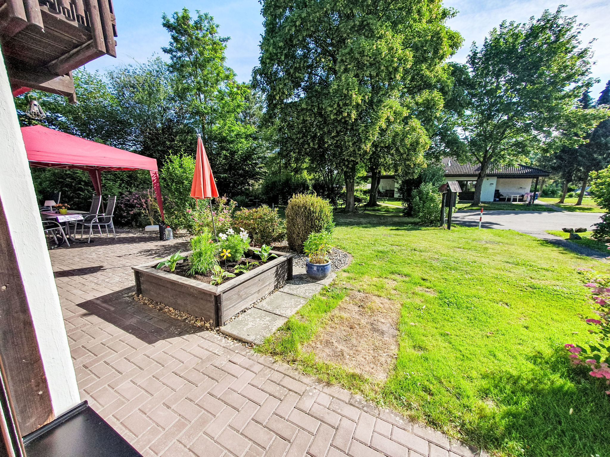 Ferienhaus Bussard - Buiten