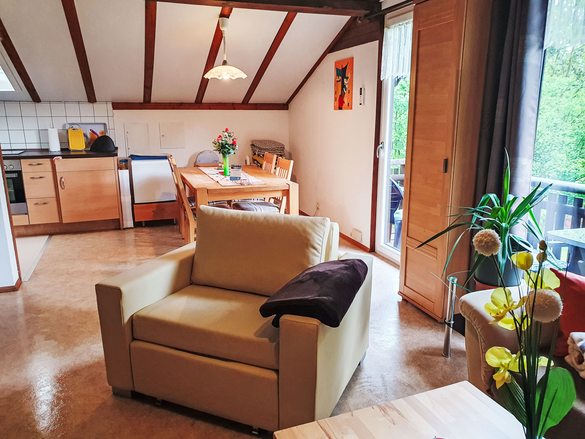 Ferienhaus Bussard - Binnen