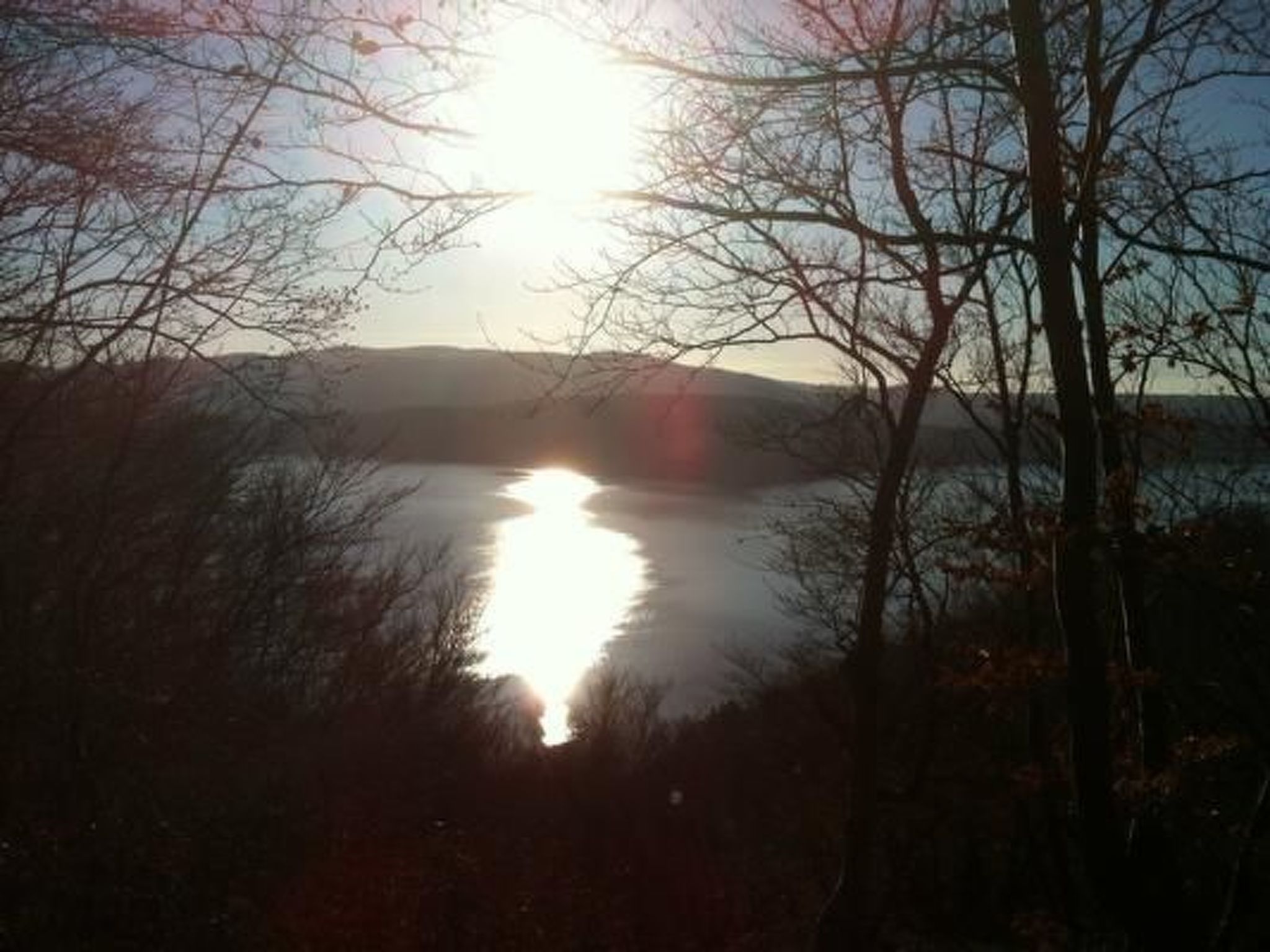 Schlossblick mit Teilseeblick-Drinnen