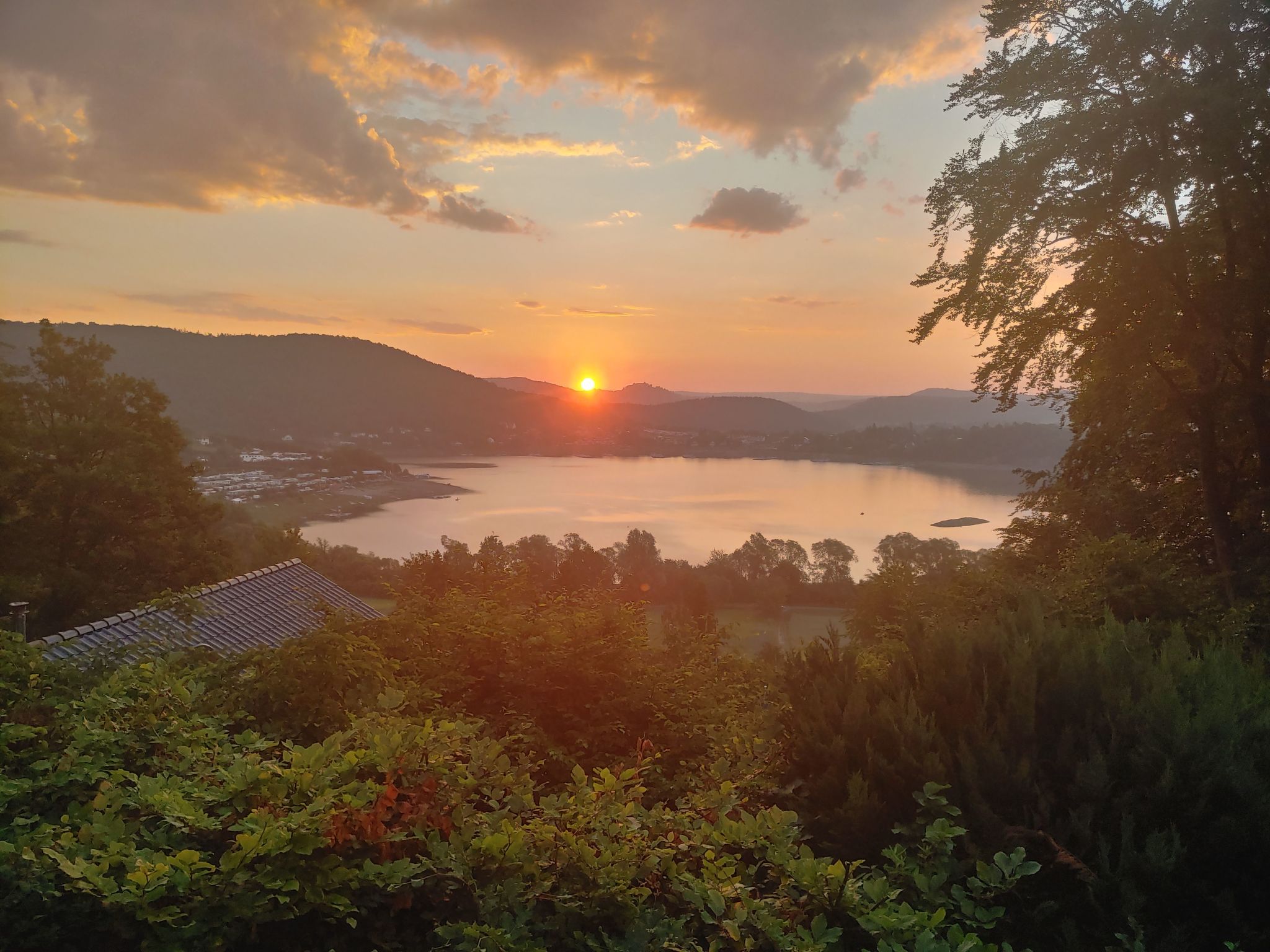 Ederseeblick in Bringhausen am Edersee-Binnen