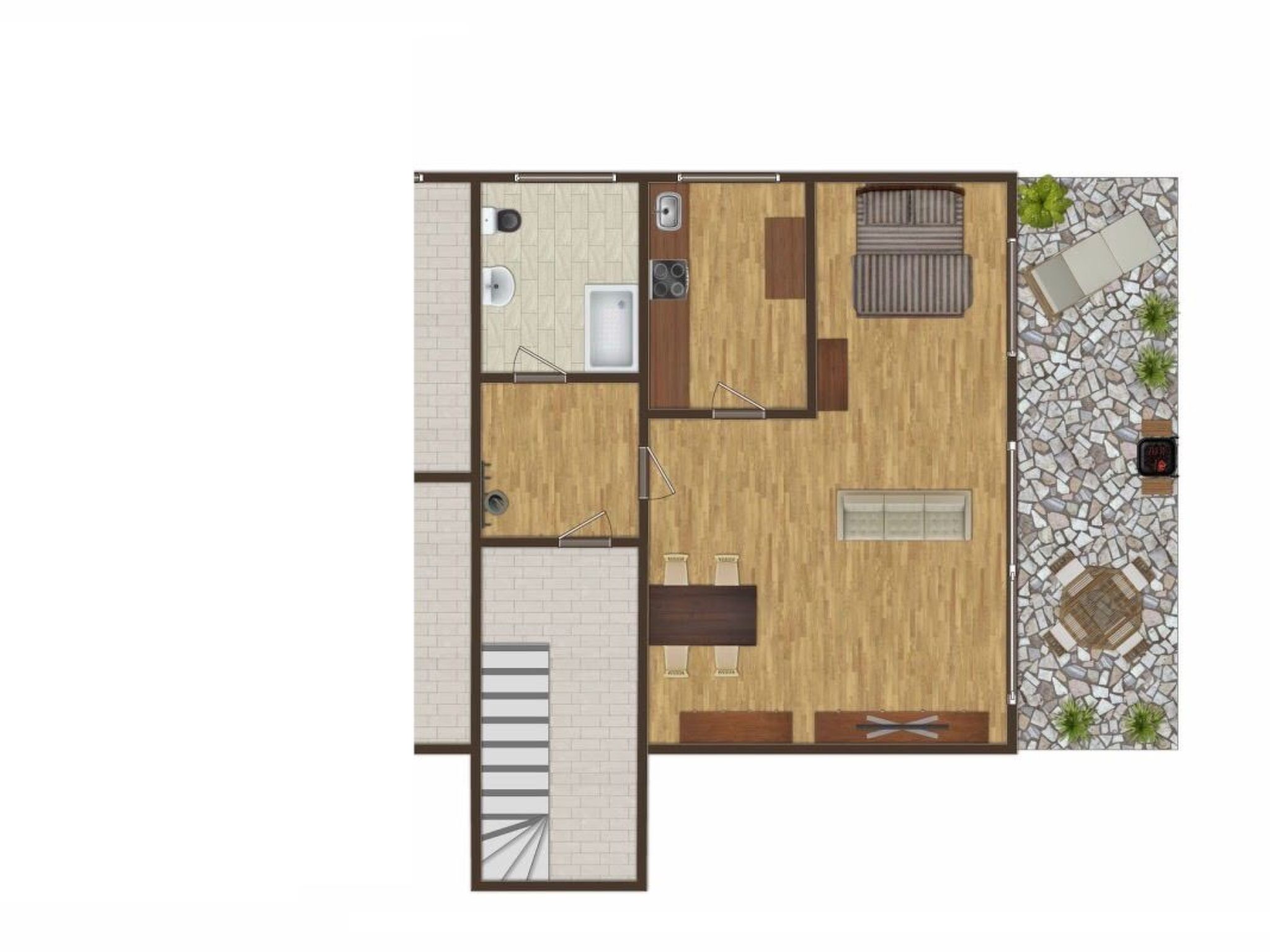 Nettes Ferienhaus in Hemfurth-Edersee mit Großer Terrasse-Image-tags.info