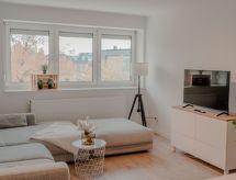 Modern appartement met XXL bank & werkplek in hartje Neuss - thumbnail 2