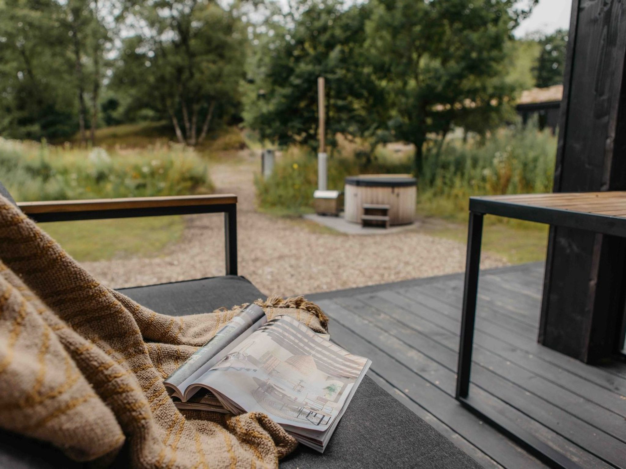 Wilsumer Berge Resort - The Hills Hottub & Sauna - Draußen