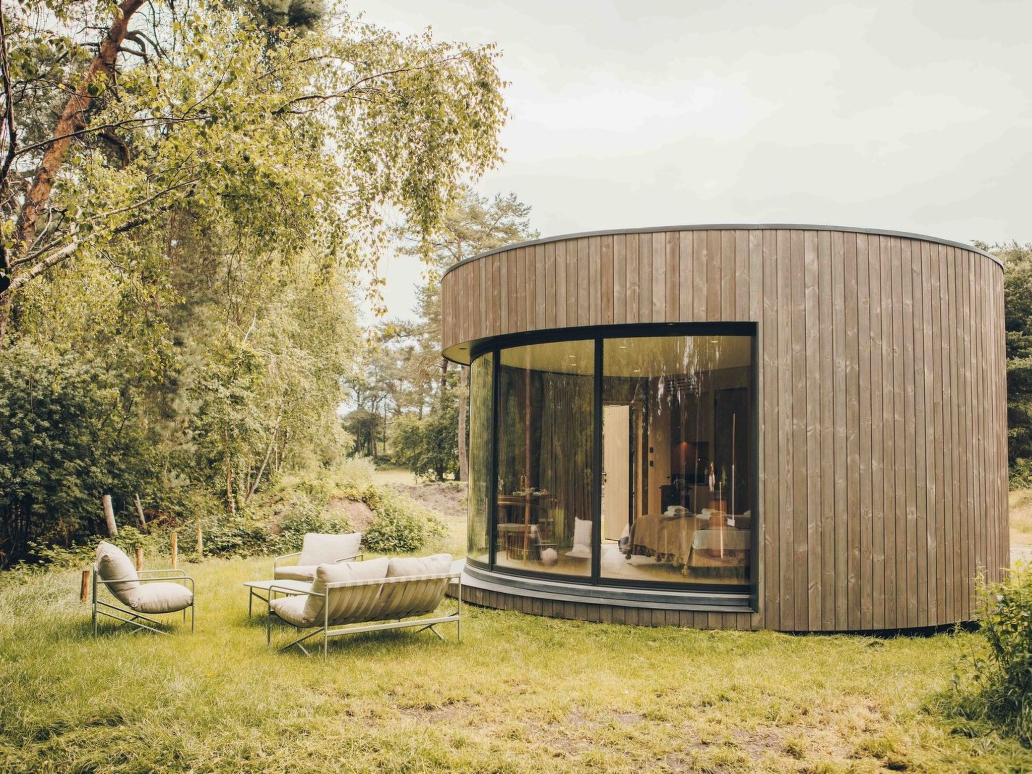 Wilsumer Berge Resort - LumiPod met hottub 2 Pers - Draußen