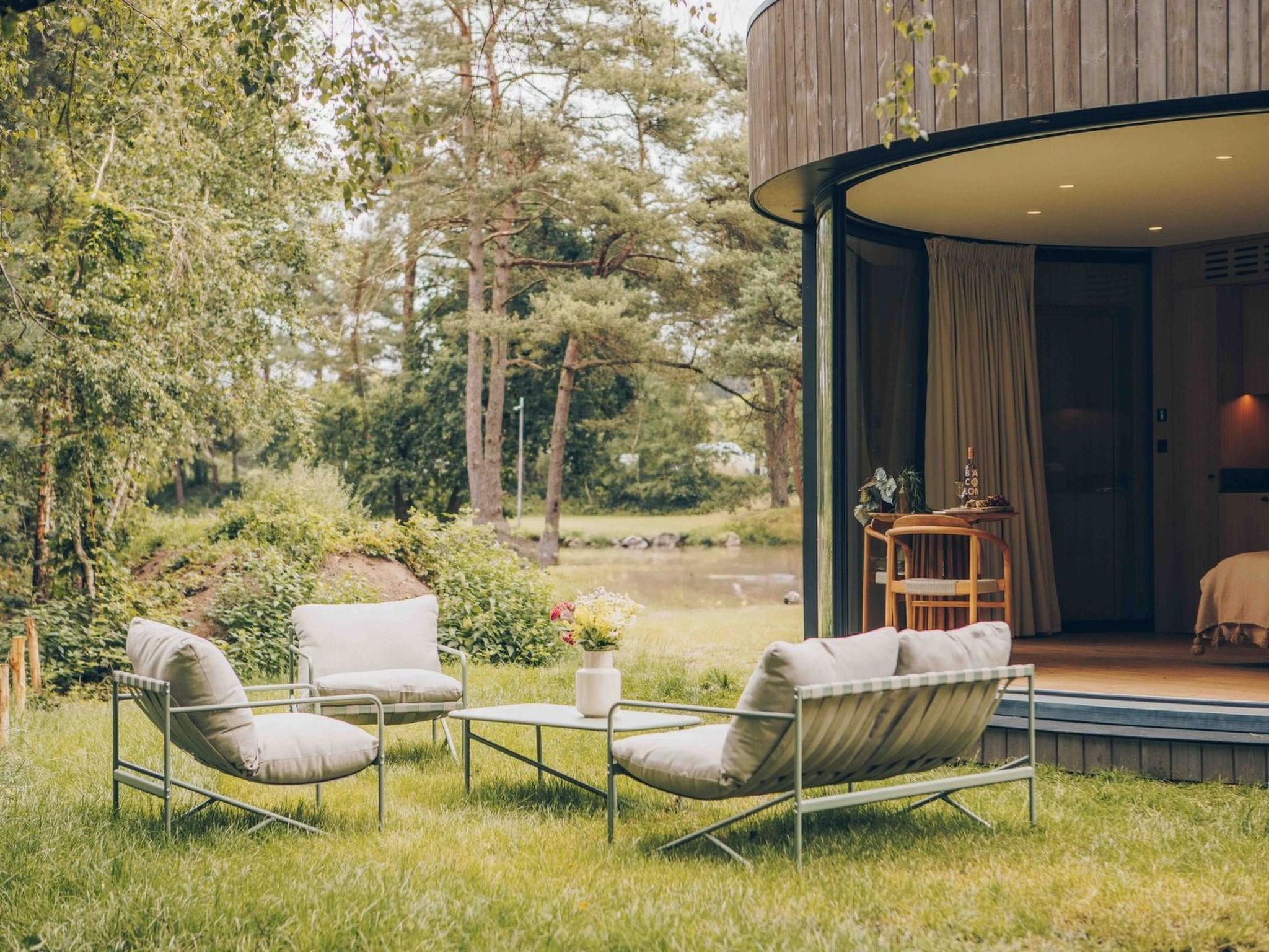 Wilsumer Berge Resort - LumiPod met hottub 2 Pers - Draußen