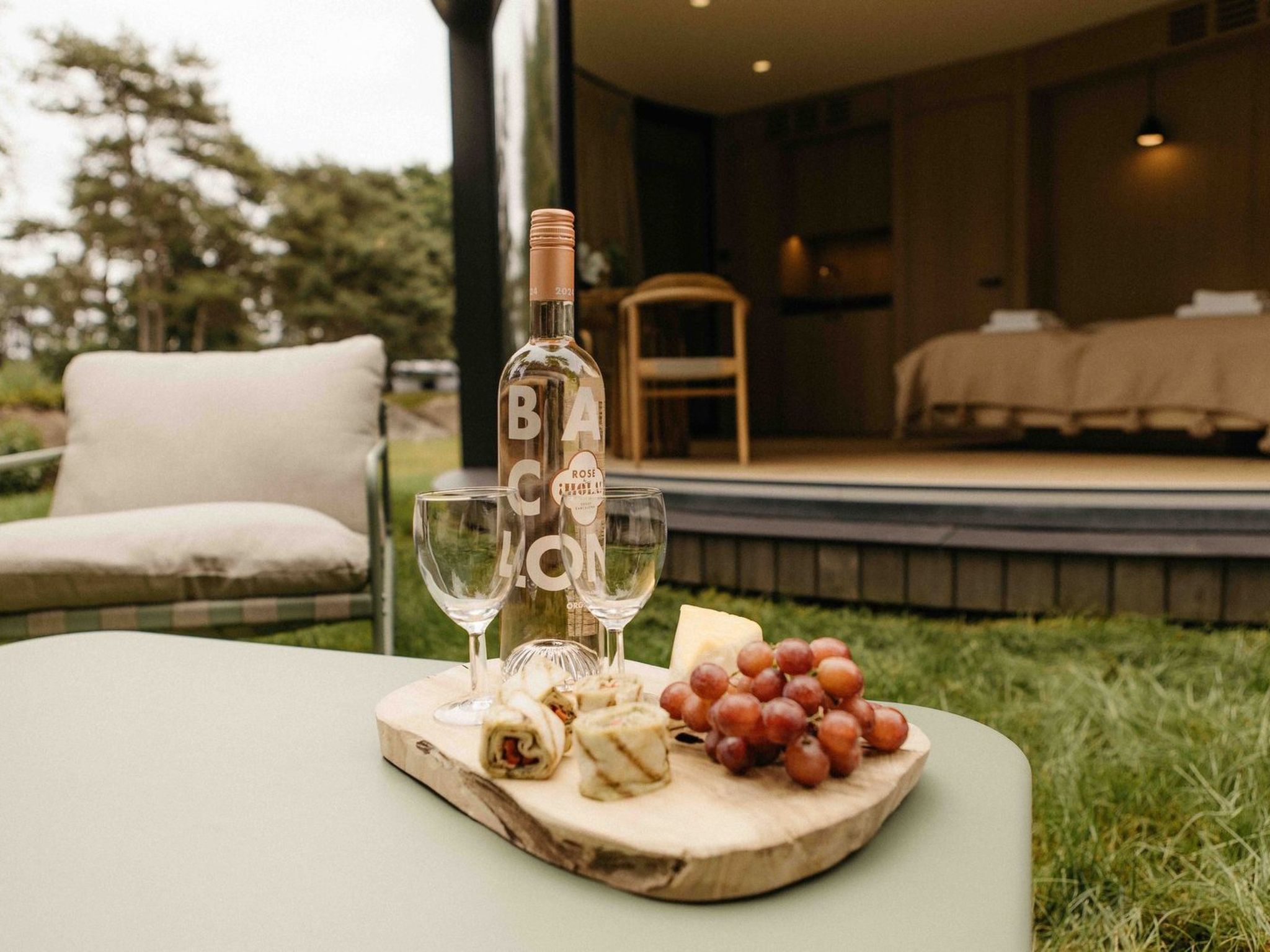 Wilsumer Berge Resort - LumiPod met hottub 2 Pers - Draußen