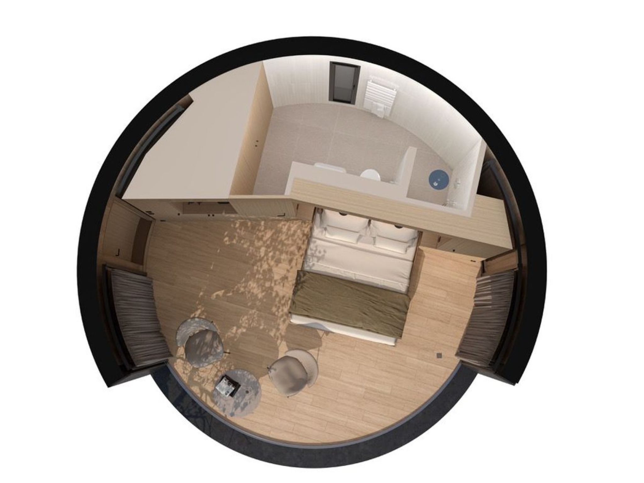 Wilsumer Berge Resort - LumiPod met hottub 2 Pers - Draußen