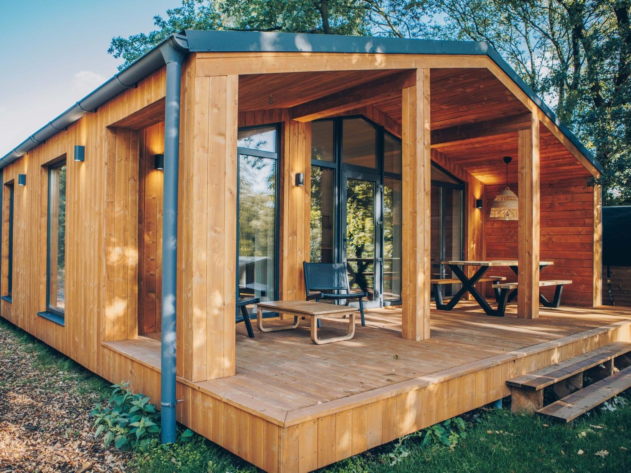 Wilsumer Berge Resort -Hill Top Scandi Sauna - Draußen