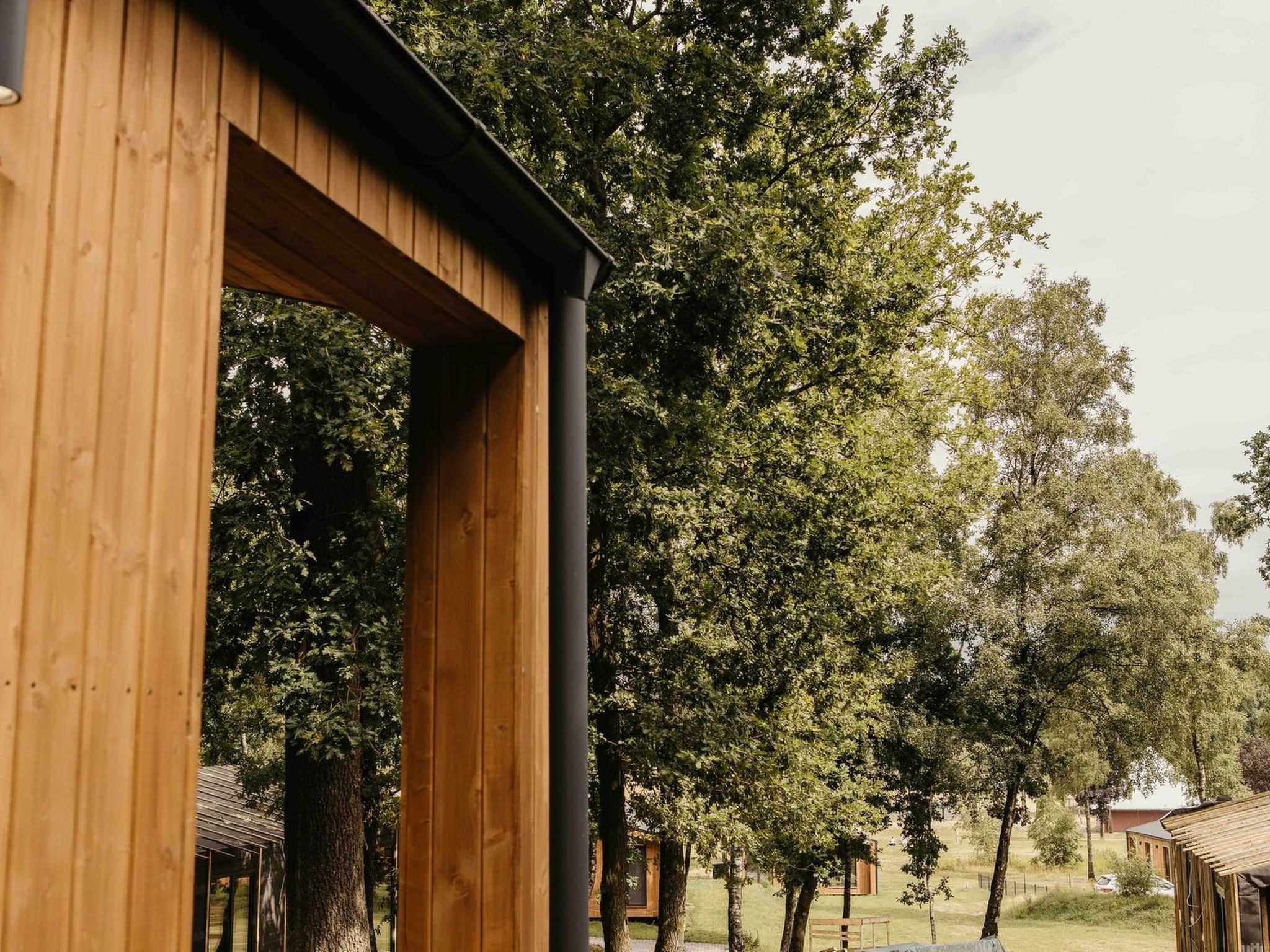 Wilsumer Berge Resort -Hill Top Scandi Sauna - Draußen