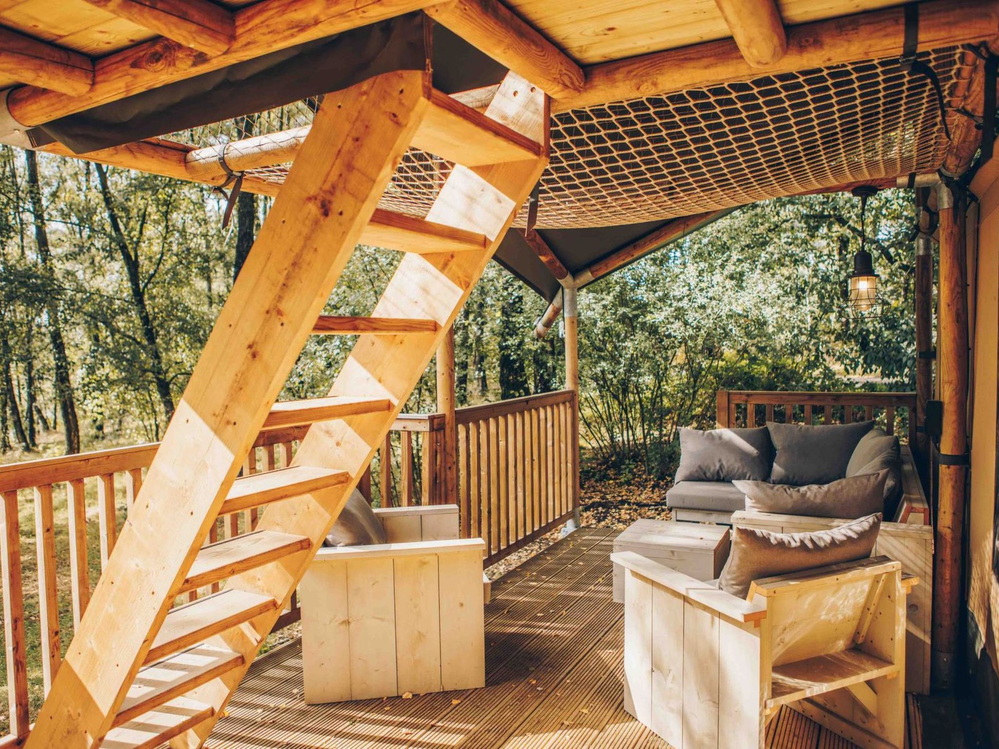 Wilsumer Berge Resort - Glampingtent 7p - Buiten