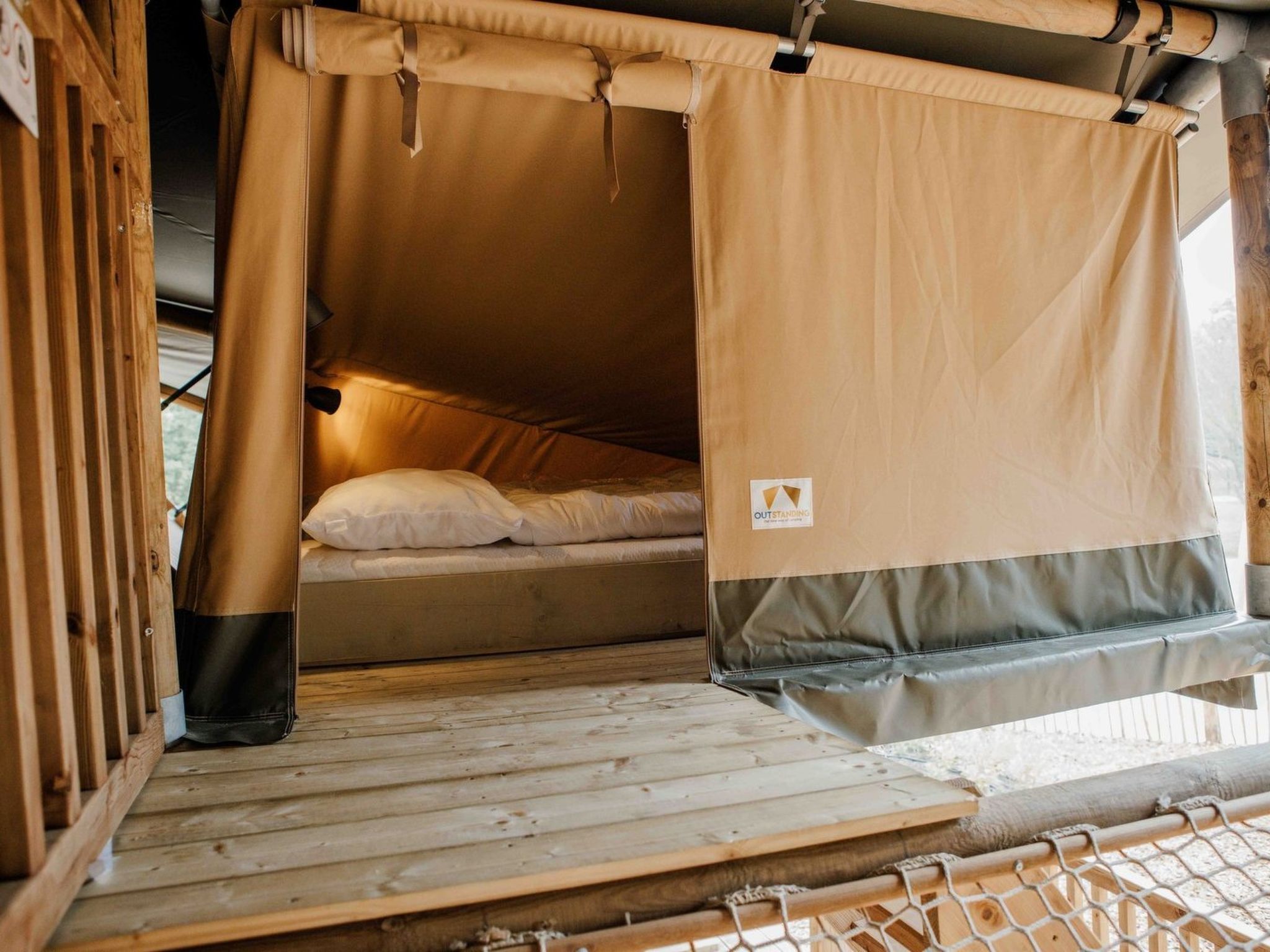Wilsumer Berge Resort - Glampingtent 7p - Buiten