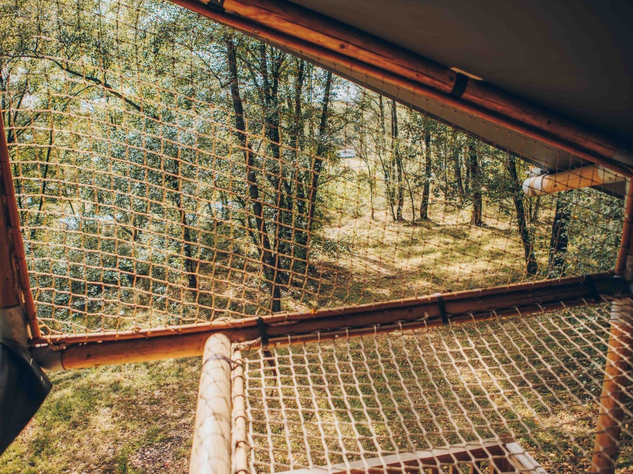 Wilsumer Berge Resort - Glampingtent 7p - Buiten
