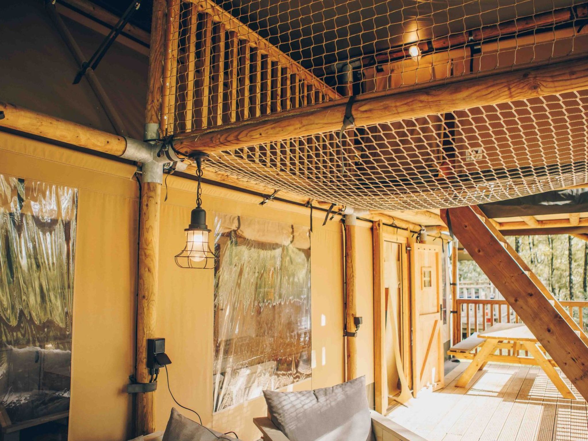 Wilsumer Berge Resort - Glampingtent 7p - Buiten