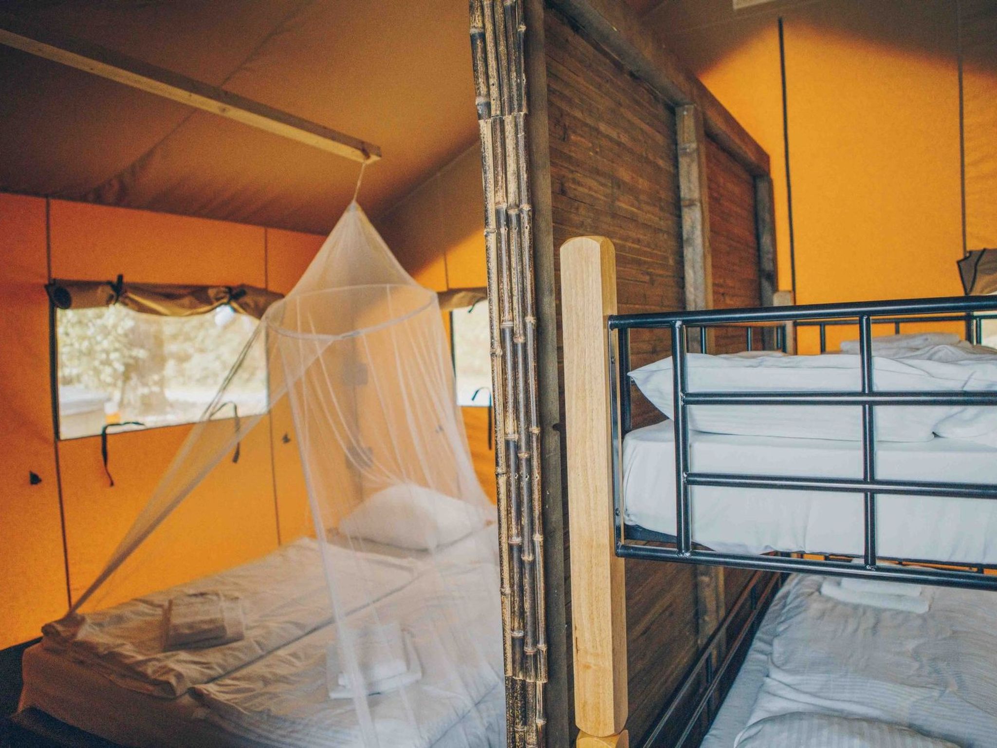 Wilsumer Berge Resort - Glampingtent 5p - Buiten