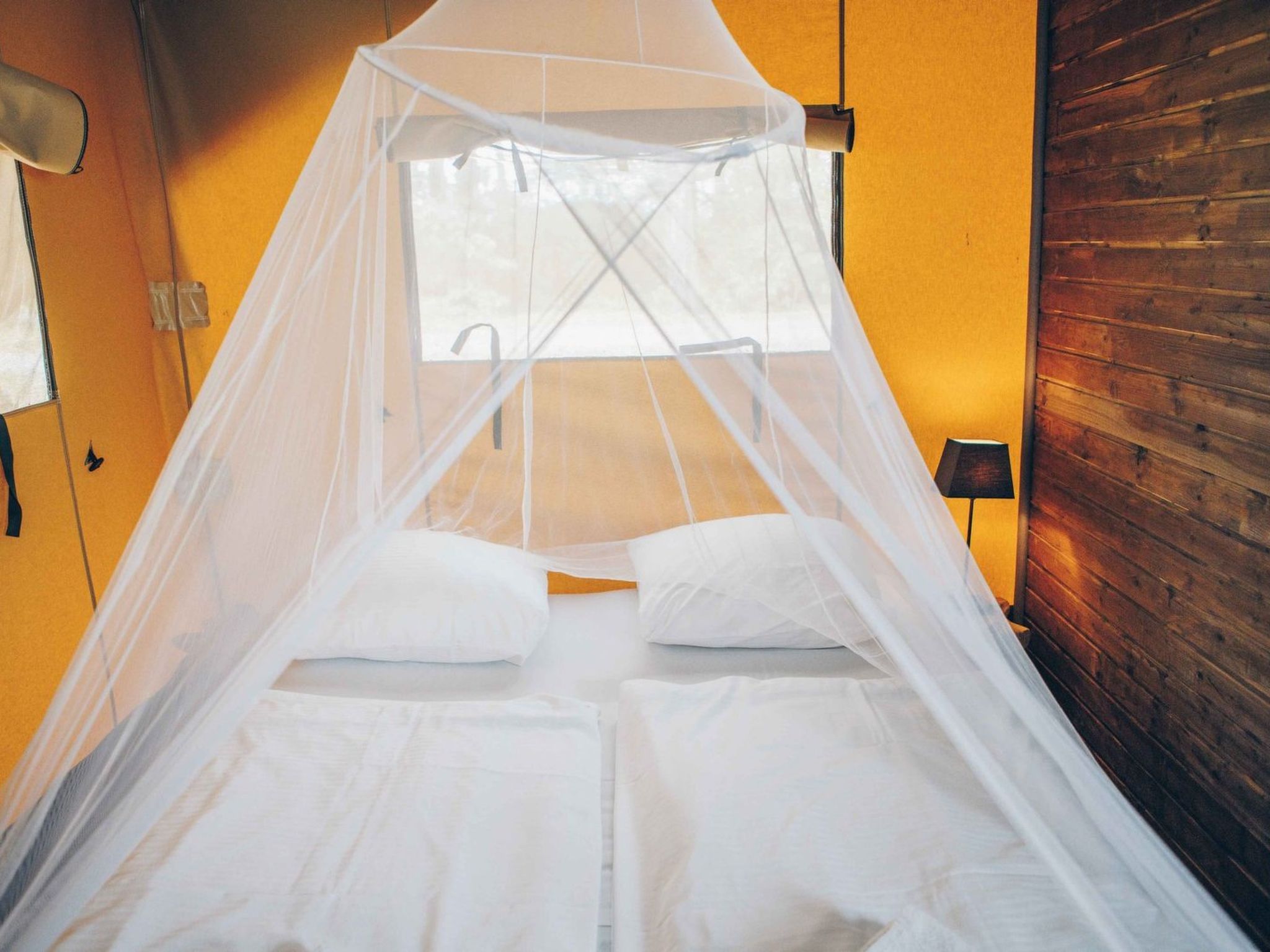 Wilsumer Berge Resort - Glampingtent 5p - Buiten