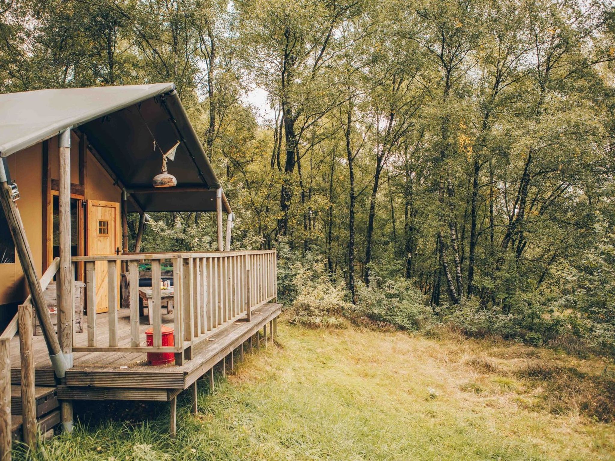 Wilsumer Berge Resort - Glampingtent 5p - Buiten