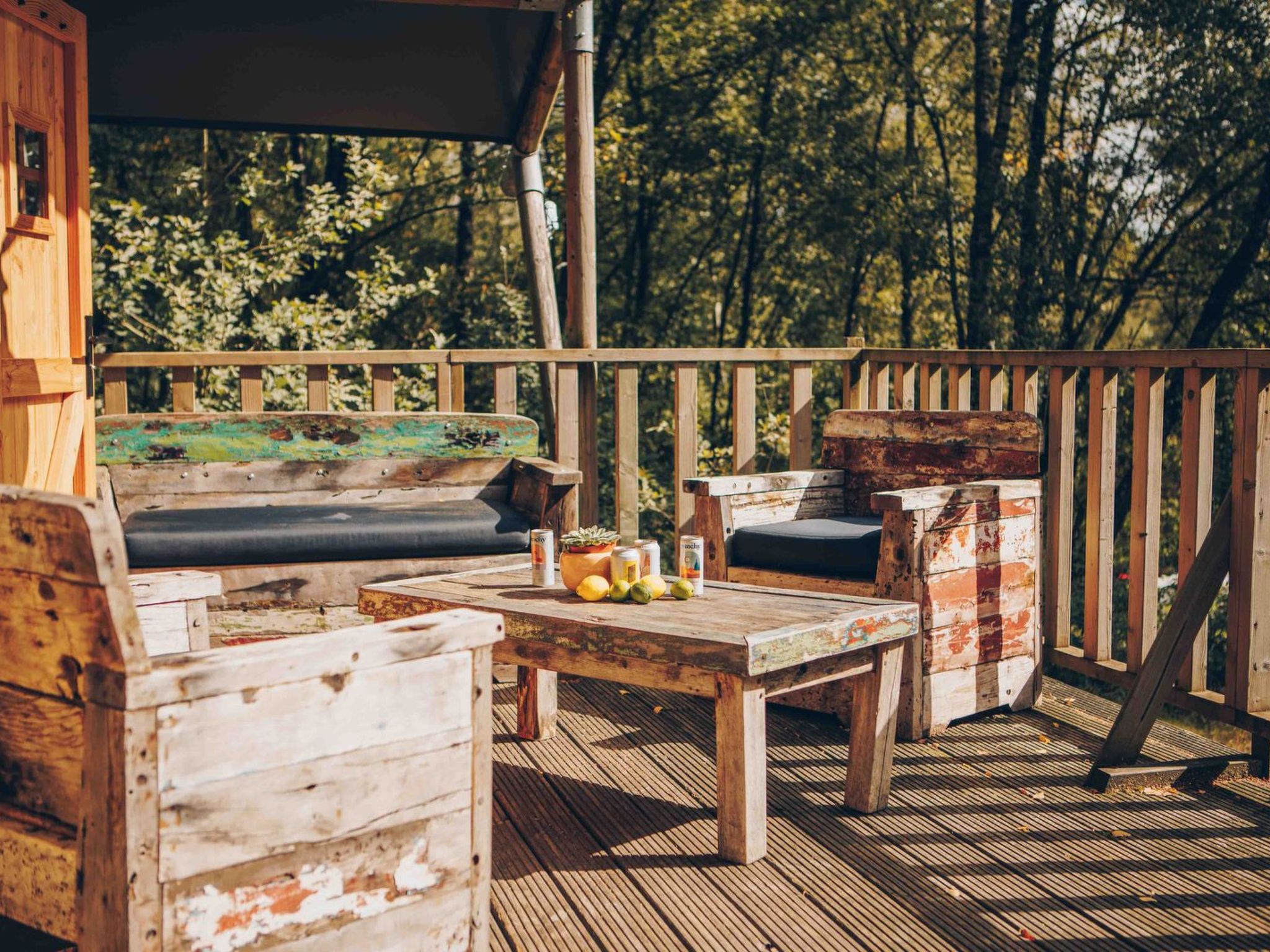 Wilsumer Berge Resort - Glampingtent 5p - Buiten