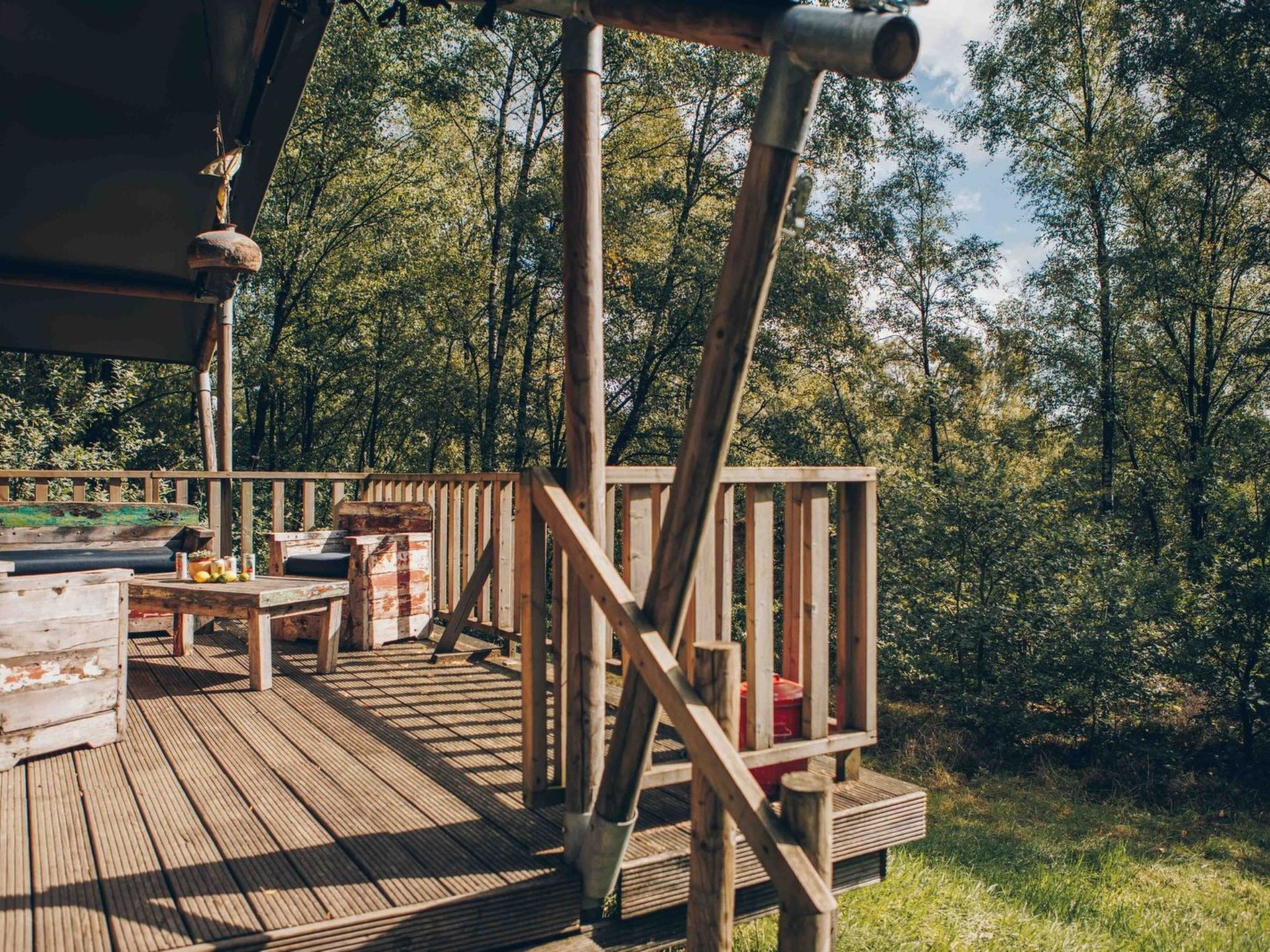 Wilsumer Berge Resort - Glampingtent 5p - Buiten