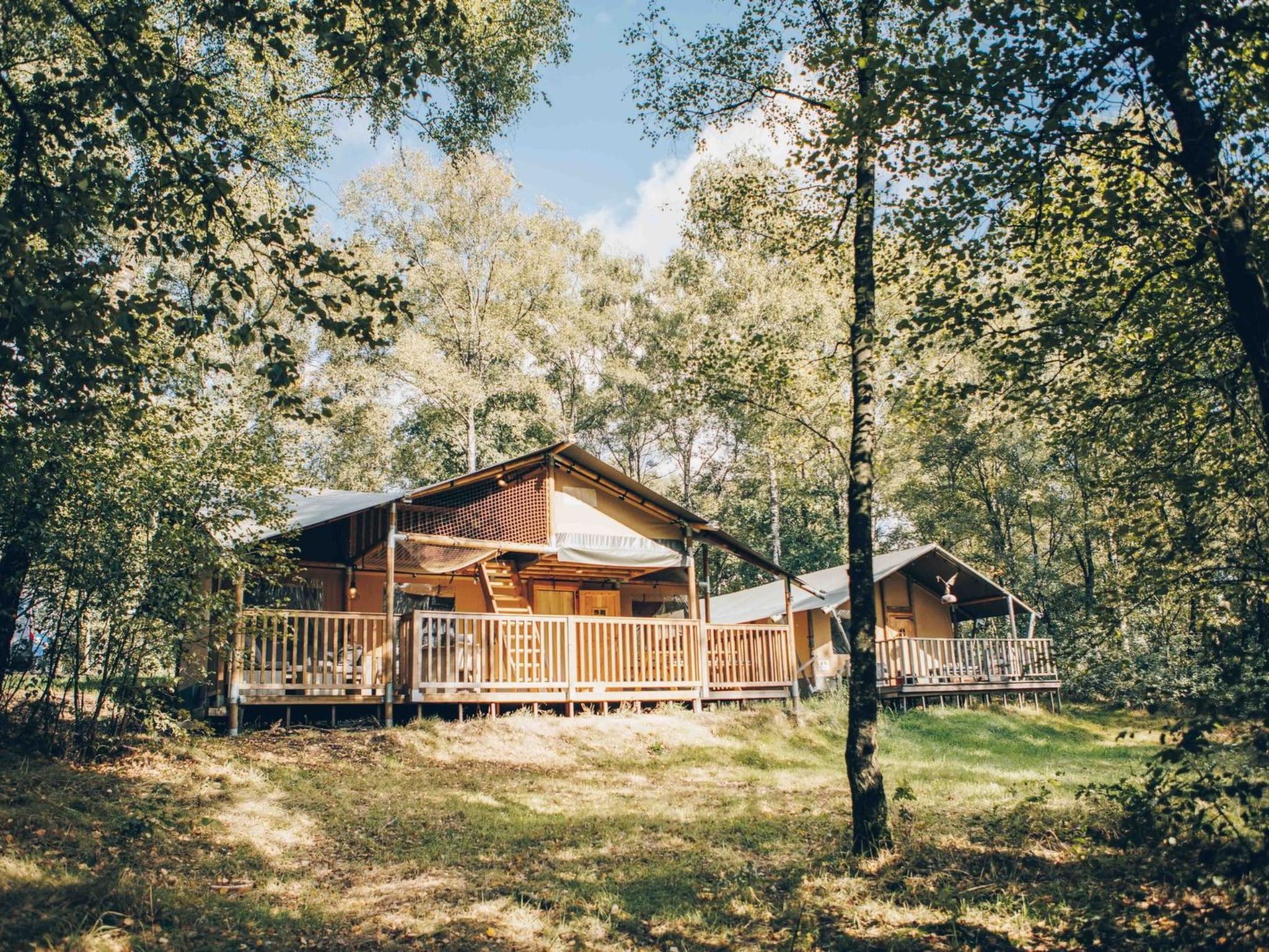 Wilsumer Berge Resort - Glampingtent 5p - Buiten