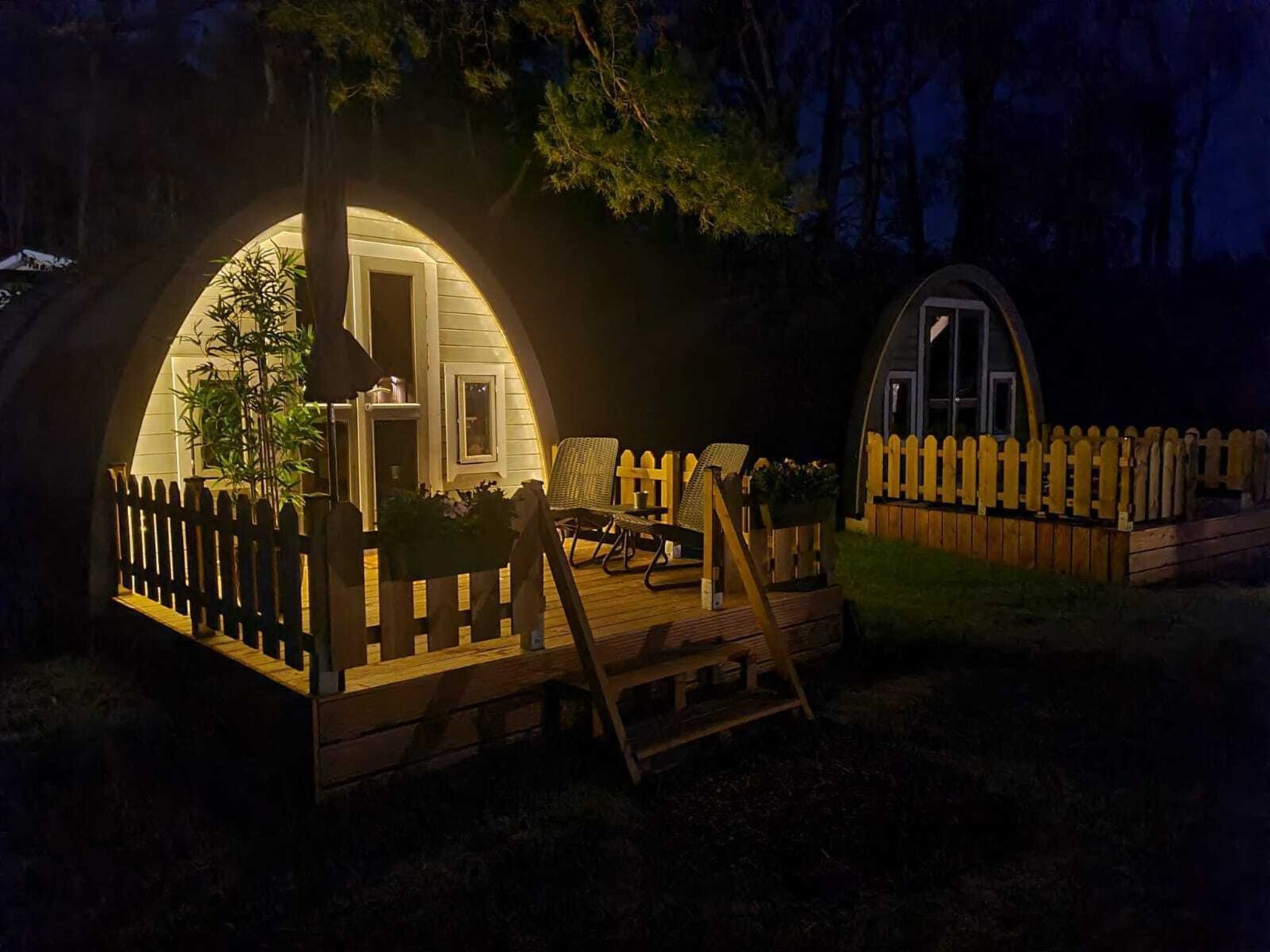 Wilsumer Berge Resort - Wood Lodge - Buiten
