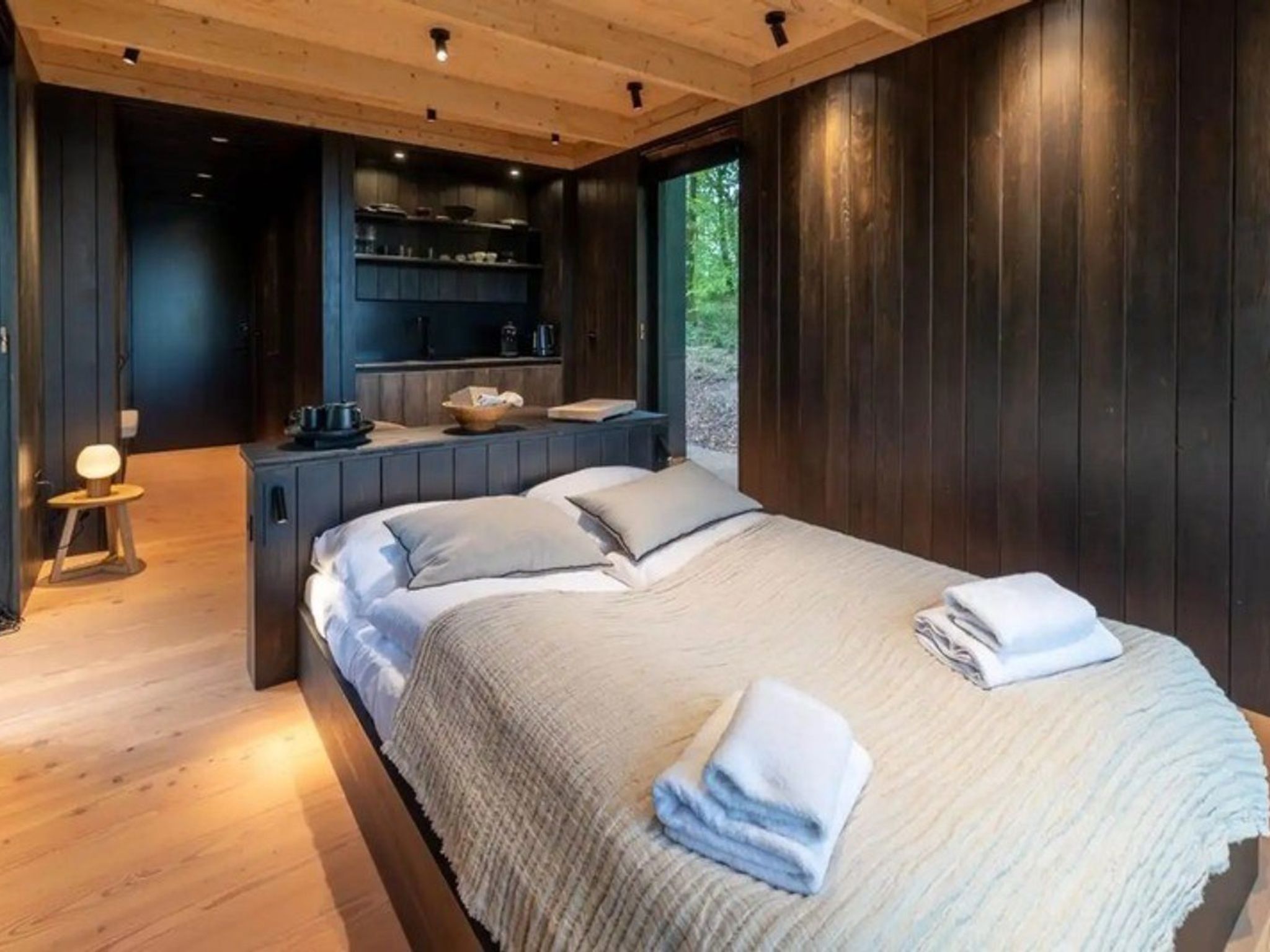 Wilsumer Berge Resort- Nokken Forest Cabin - Buiten