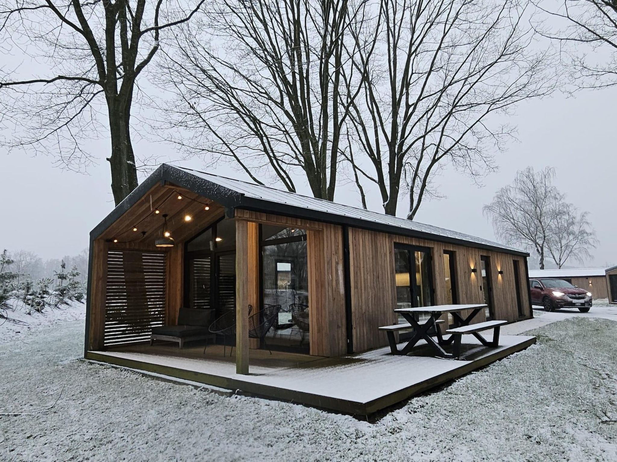 Wilsumer Berge Resort - Nature Lodge Hottub 4p - Draußen