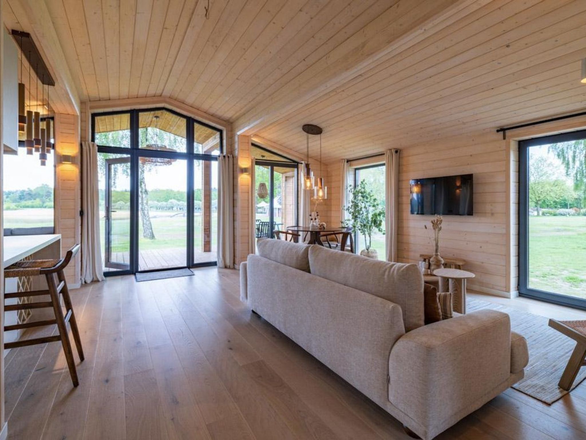 Wilsumer Berge Resort - Beach House Scandi - Draußen